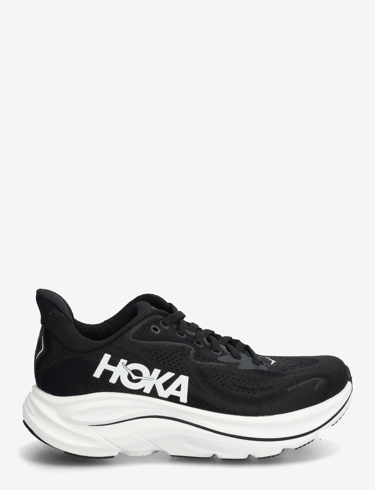 HOKA - W CLIFTON 10 - buty do biegania - black / white - 1