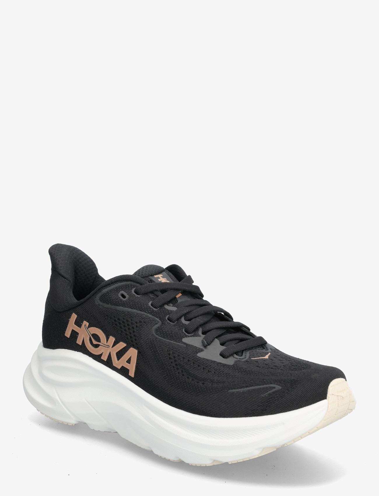 HOKA - W CLIFTON 10 - løbesko - brgl-black / rose gold - 0