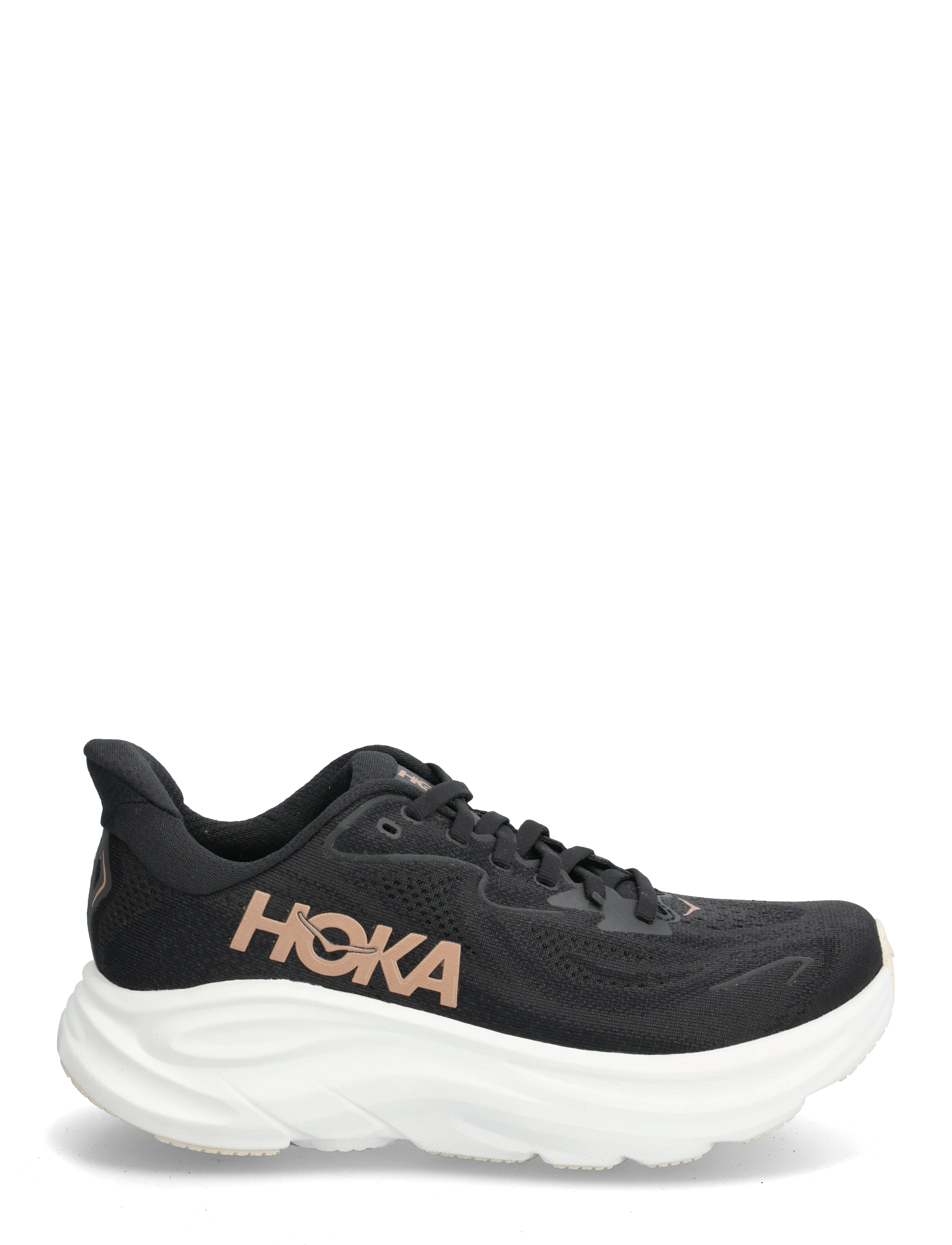 HOKA - W CLIFTON 10 - løbesko - brgl-black / rose gold - 1
