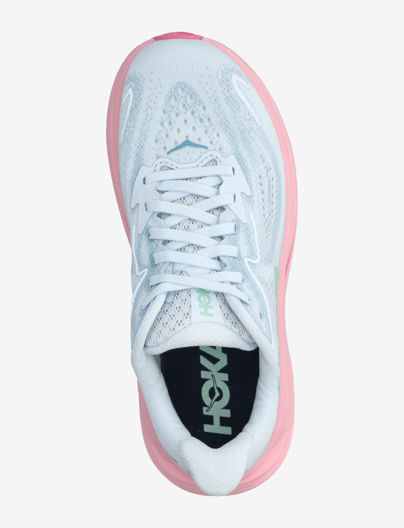 HOKA - W CLIFTON 10 - running shoes - overcast / petal - 3