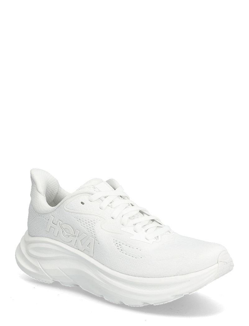 HOKA - W CLIFTON 10 - buty do biegania - wwh-white / white - 0