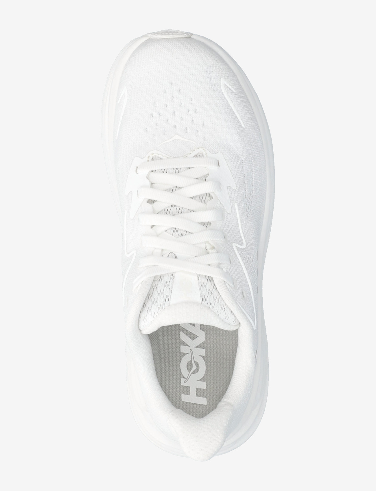 HOKA - W CLIFTON 10 - løbesko - wwh-white / white - 3