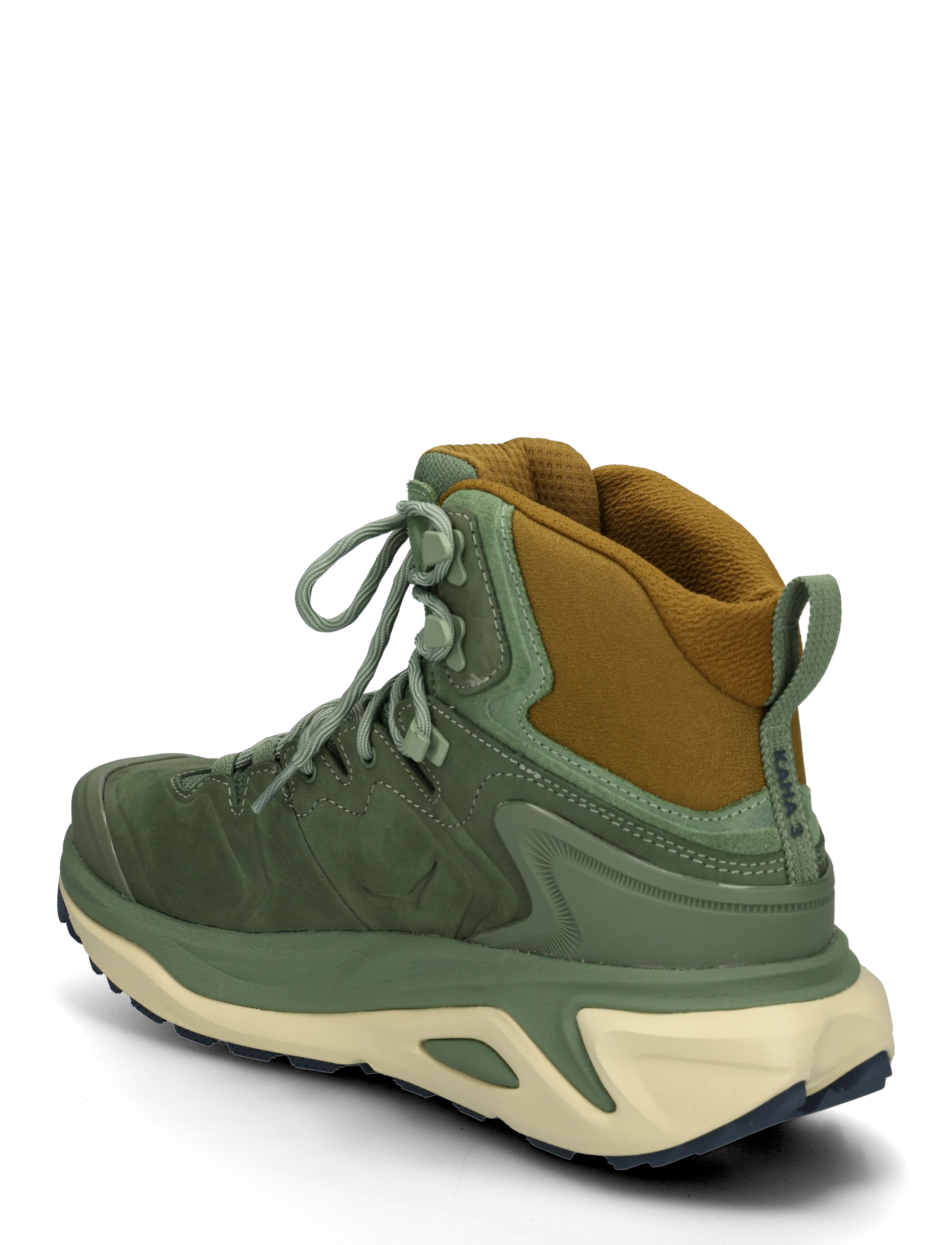 HOKA - Kaha 3 GTX - hiking shoes - nettle leaf / barley flour - 2