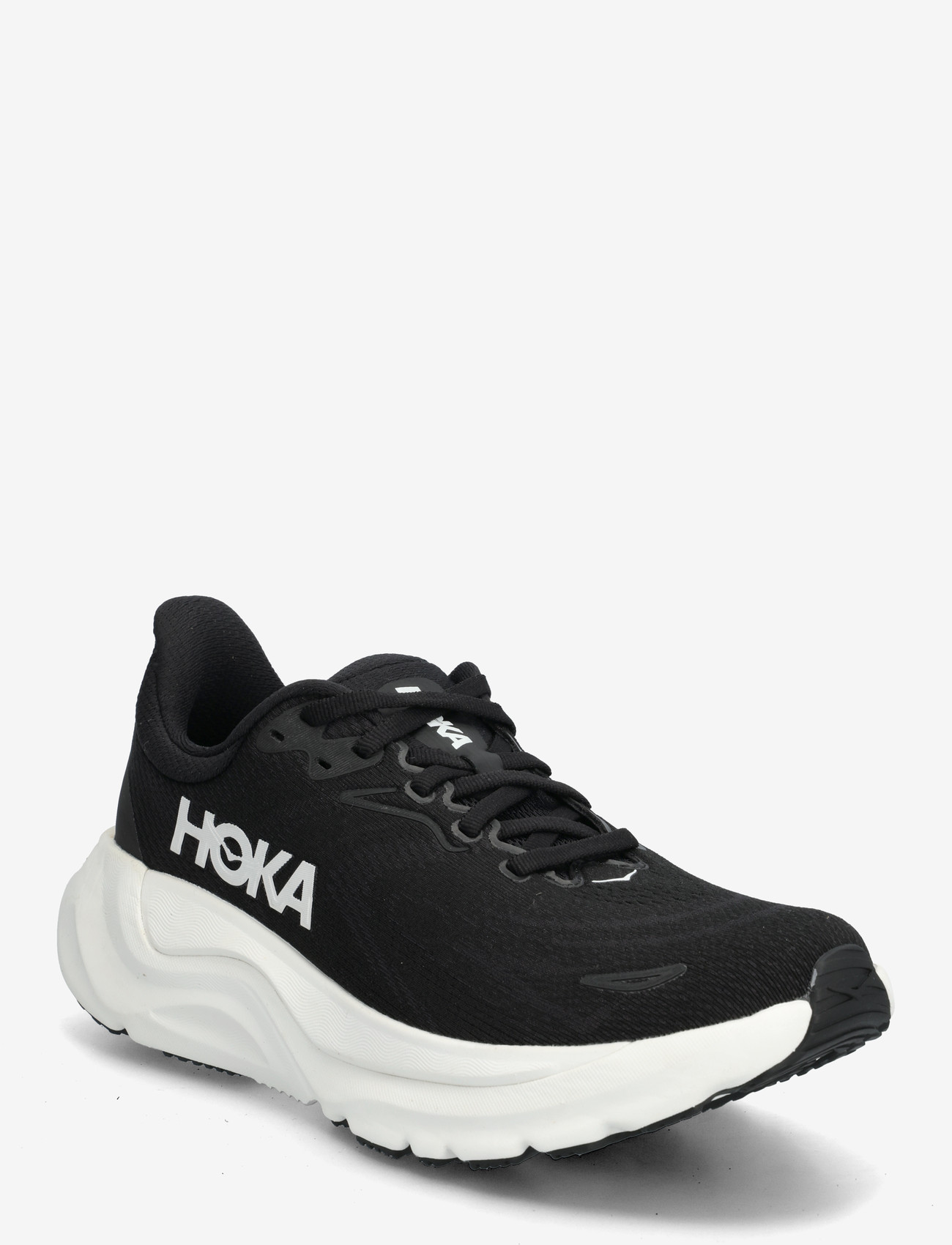 HOKA - W ARAHI 8 WIDE - løbesko - black / white - 0