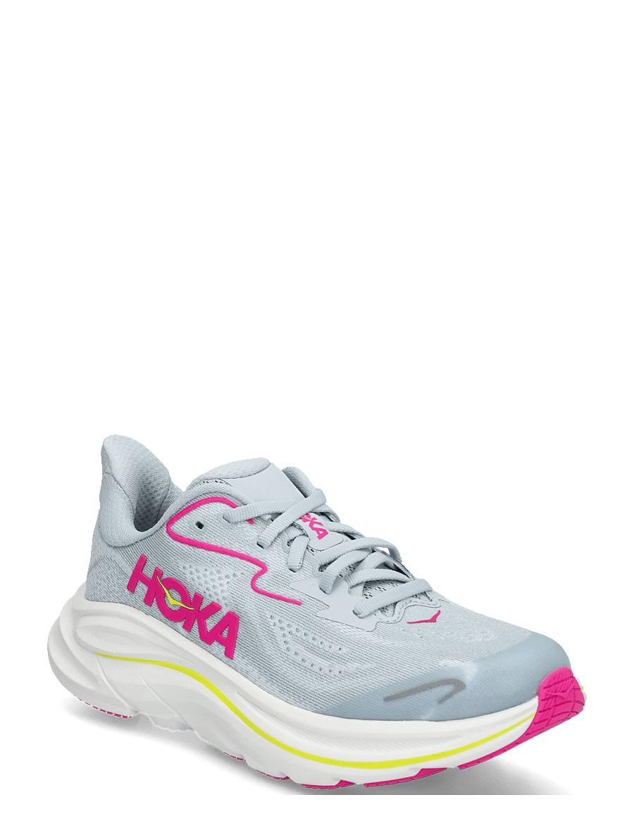 HOKA - Clifton 10 - løbesko - overcast / neon dragonfruit - 0
