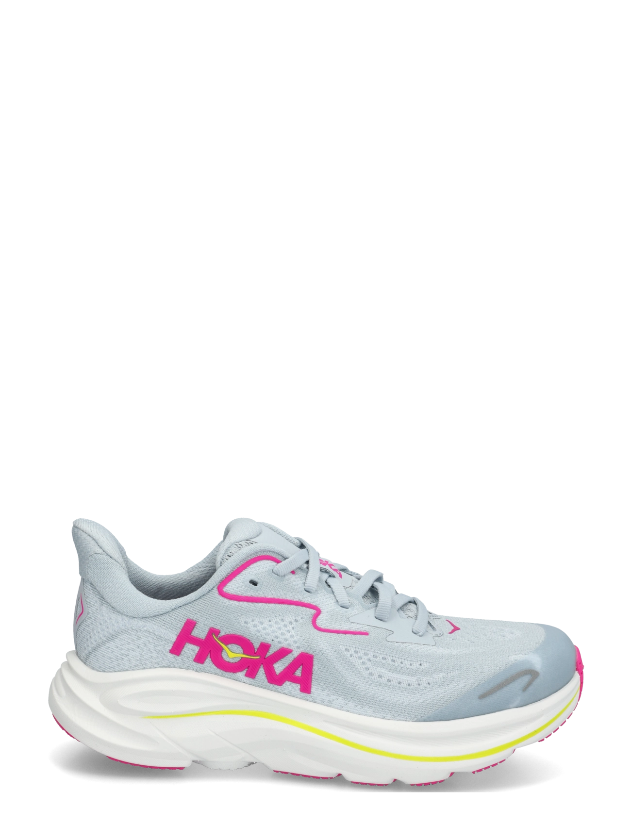 HOKA - Clifton 10 - løbesko - overcast / neon dragonfruit - 1