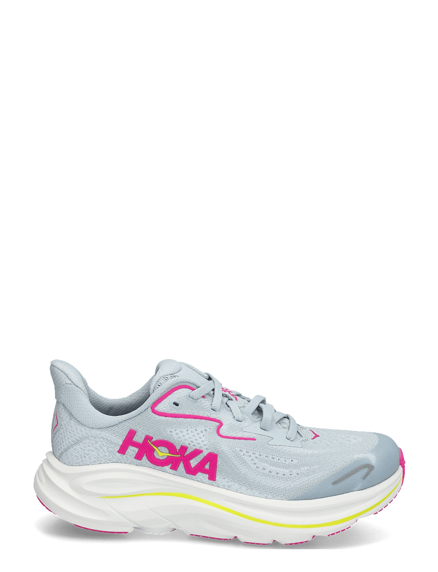 HOKA - Clifton 10 - løbesko - overcast / neon dragonfruit - 1