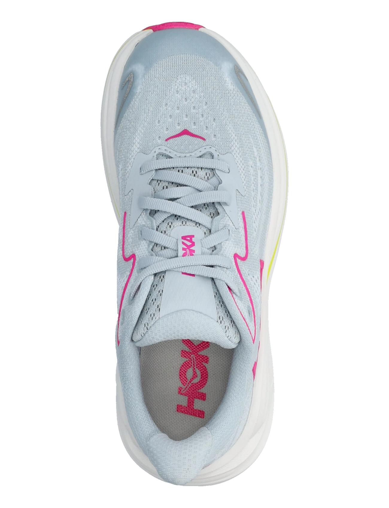 HOKA - Clifton 10 - løbesko - overcast / neon dragonfruit - 3