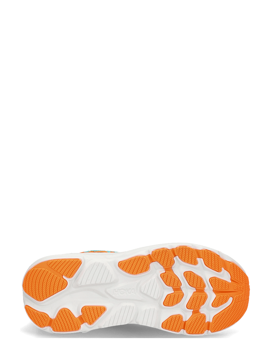 HOKA - Clifton 10 - løbesko - night glow blue / electric aqua - 4