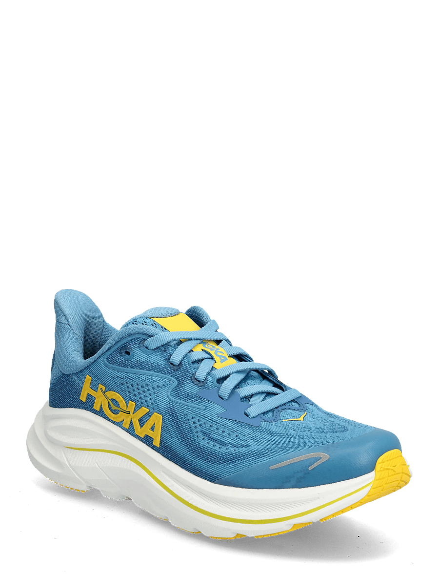 HOKA - Y CLIFTON 10 BIG KIDS - jooksujalatsid - alpine blue / foggy night - 0