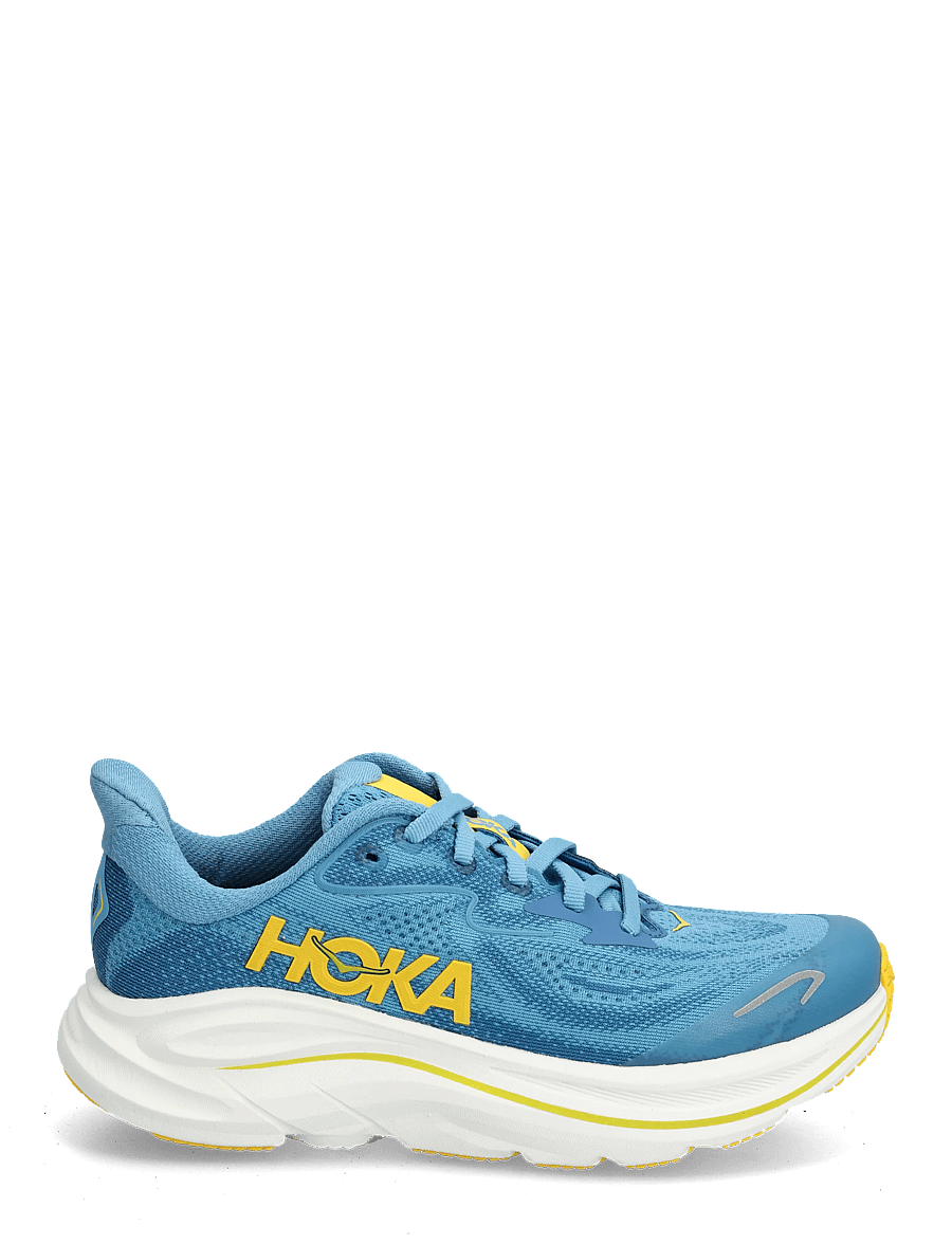 HOKA - Y CLIFTON 10 BIG KIDS - jooksujalatsid - alpine blue / foggy night - 1