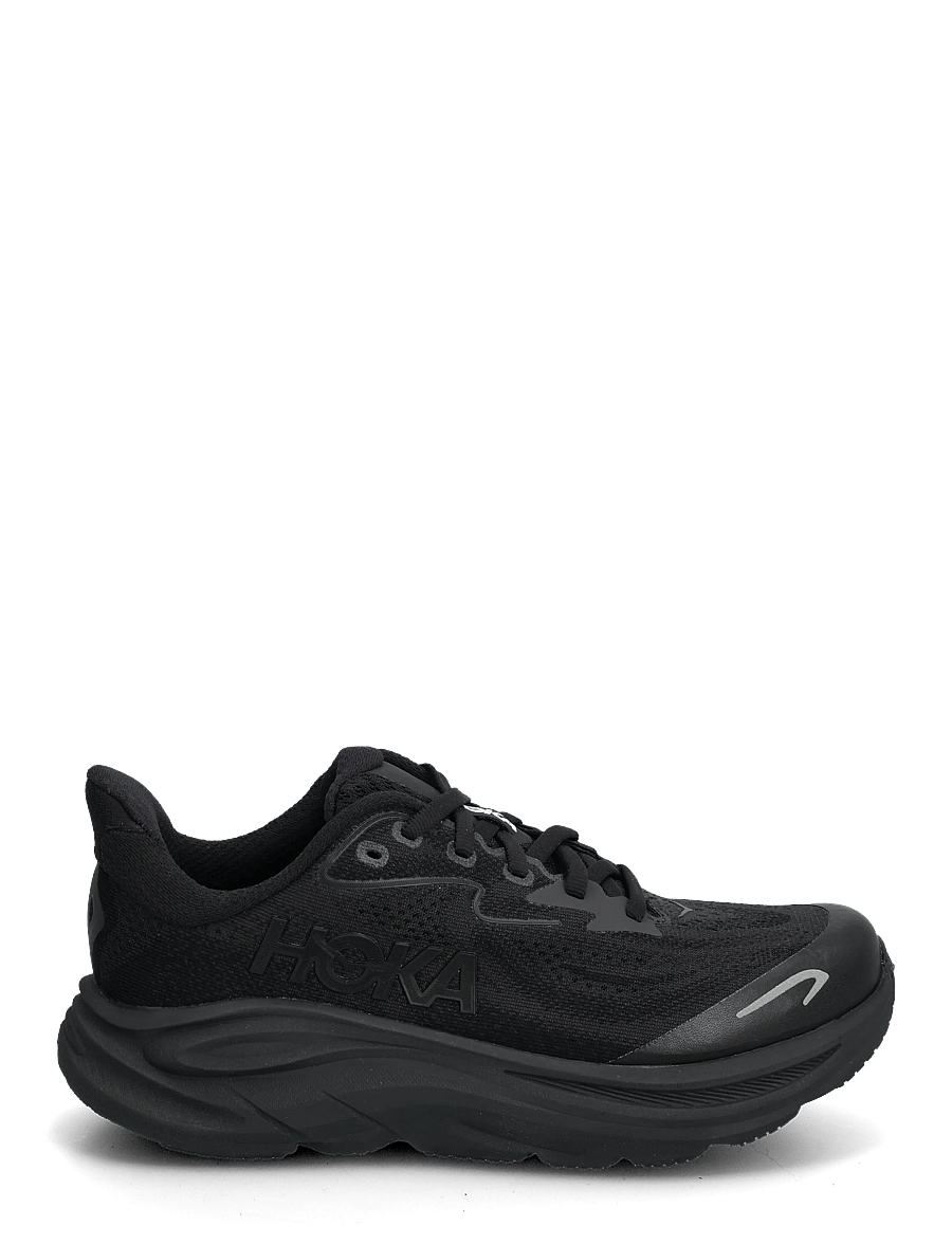 HOKA - Y CLIFTON 10 BIG KIDS - løbesko - black / black - 1