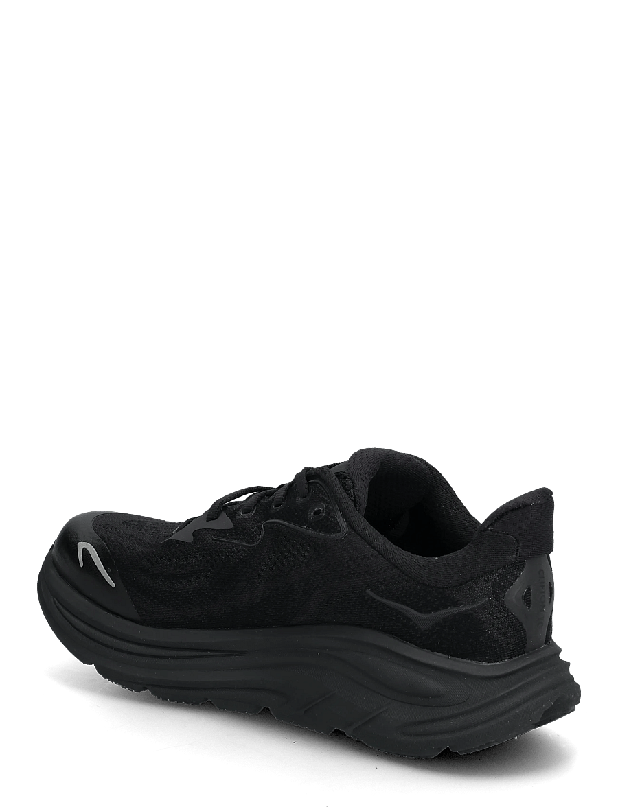HOKA - Y CLIFTON 10 BIG KIDS - løbesko - black / black - 2