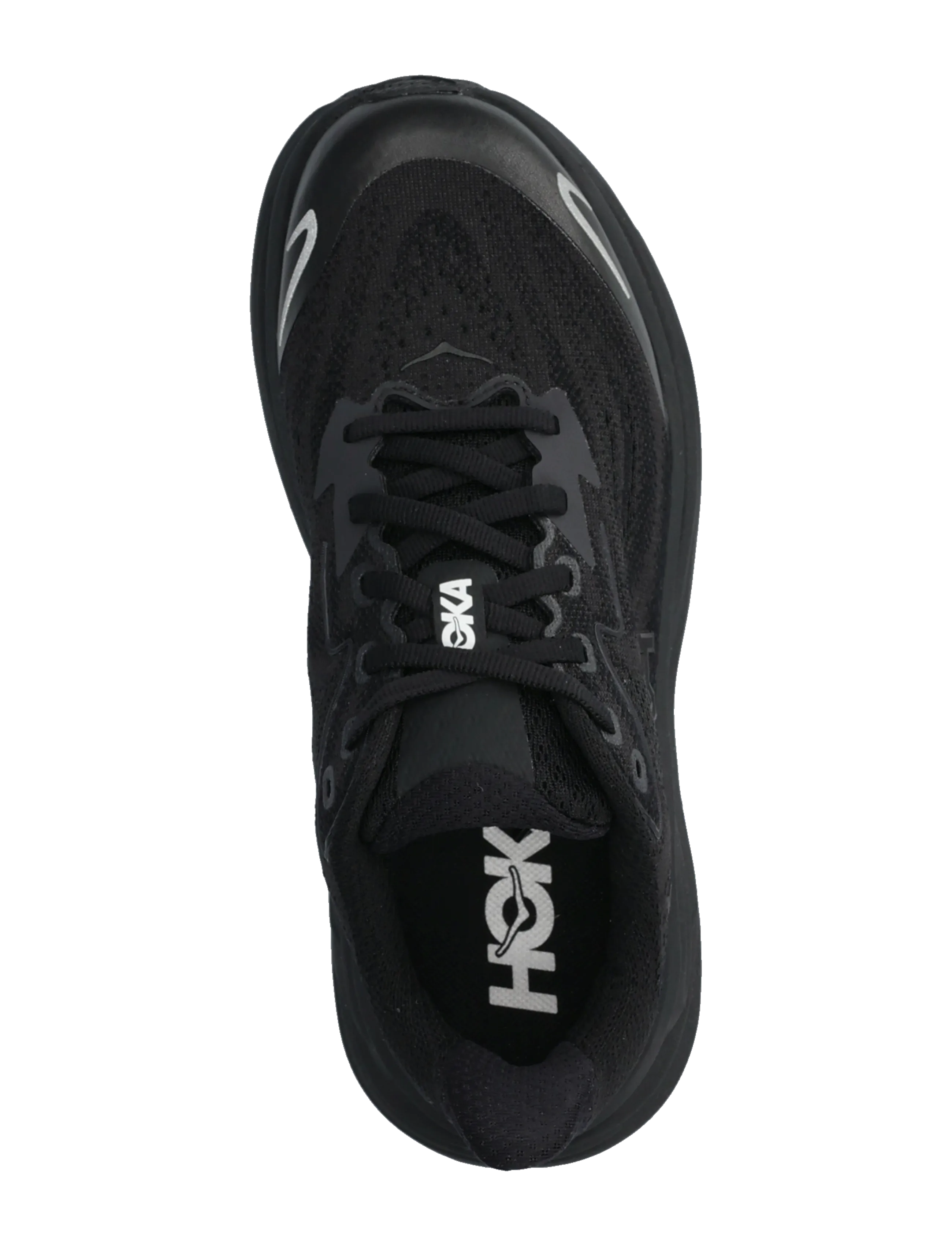HOKA - Y CLIFTON 10 BIG KIDS - løbesko - black / black - 3