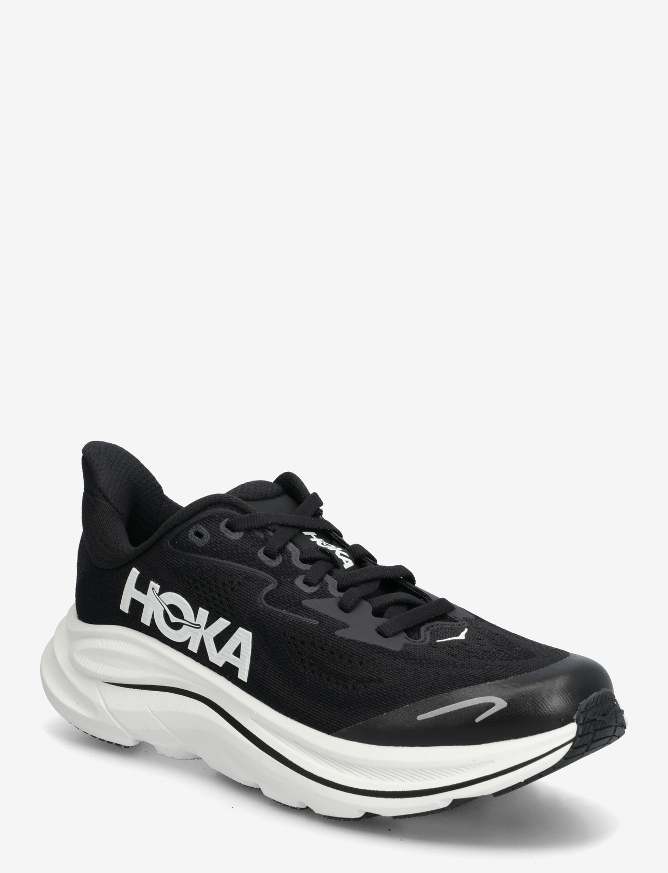 HOKA Y CLIFTON 10 BIG KIDS - Teens 9-14 years - BLACK / WHITE / black