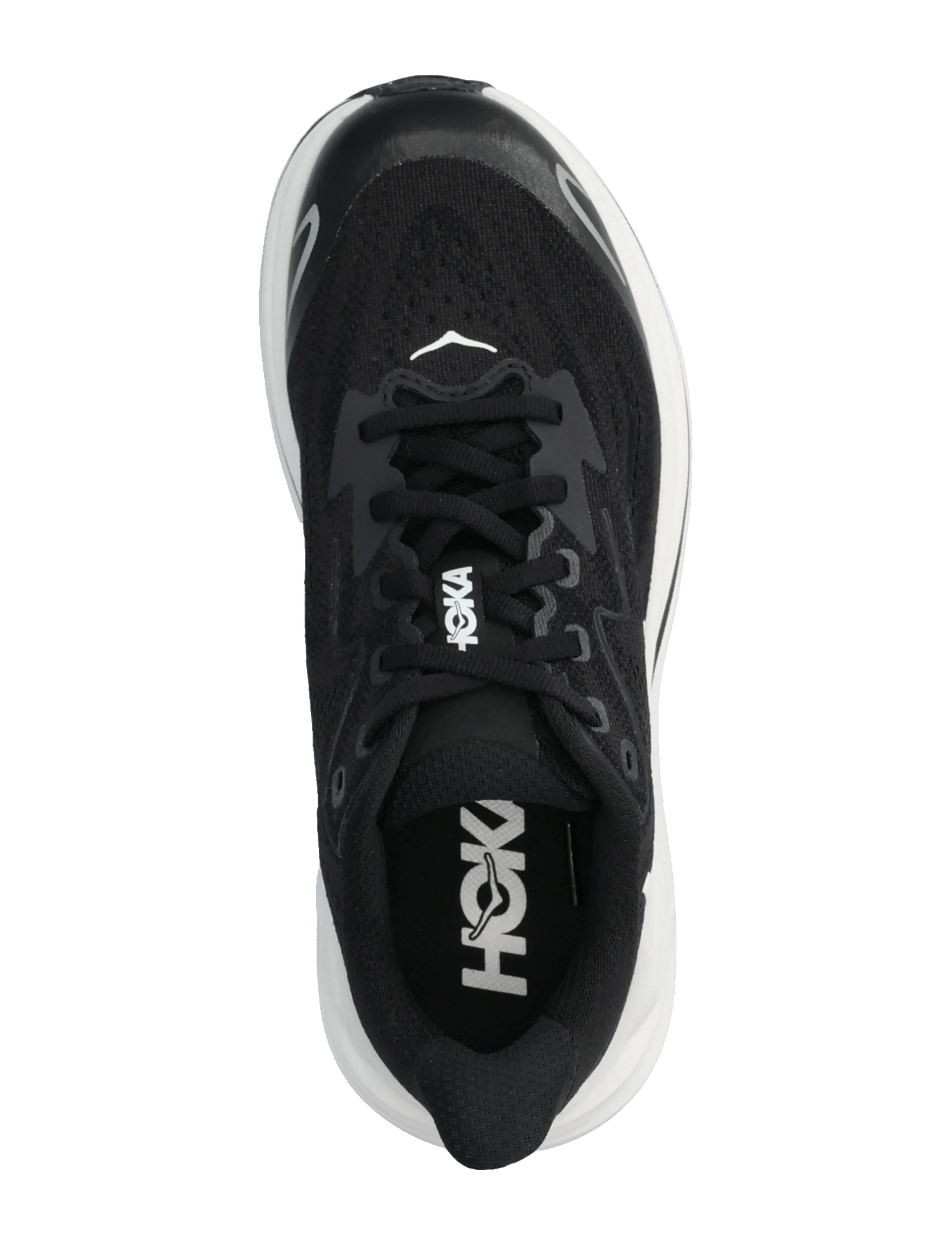 HOKA - Y CLIFTON 10 BIG KIDS - løbesko - black / white - 3