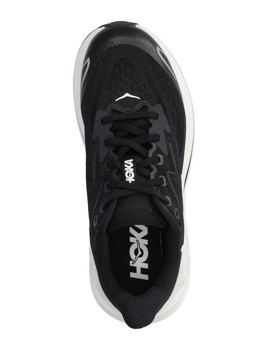 HOKA - Y CLIFTON 10 BIG KIDS - løbesko - black / white - 3