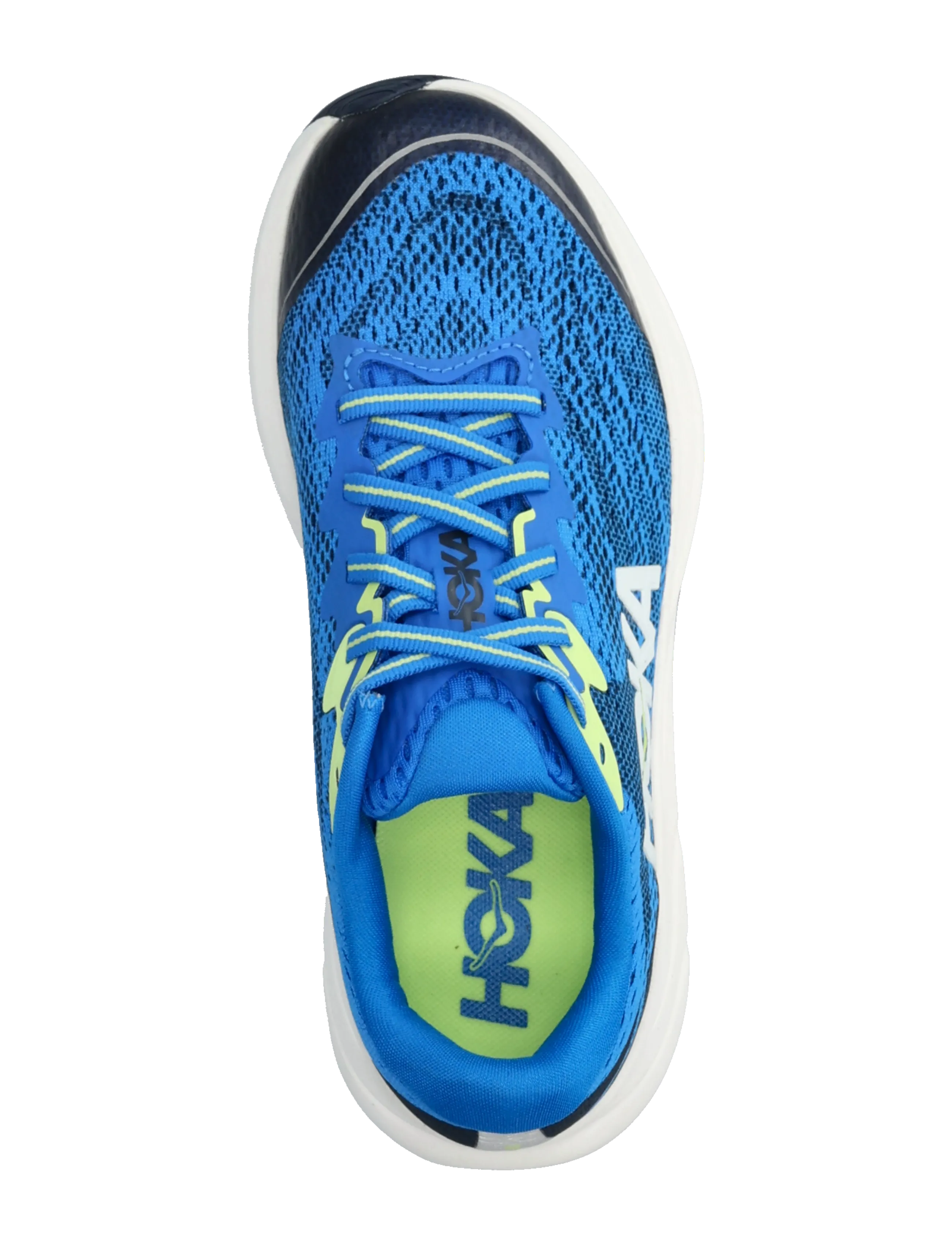 HOKA - Y RINCON 4 BIG KIDS - buty do biegania - electric cobalt / varsity navy - 3