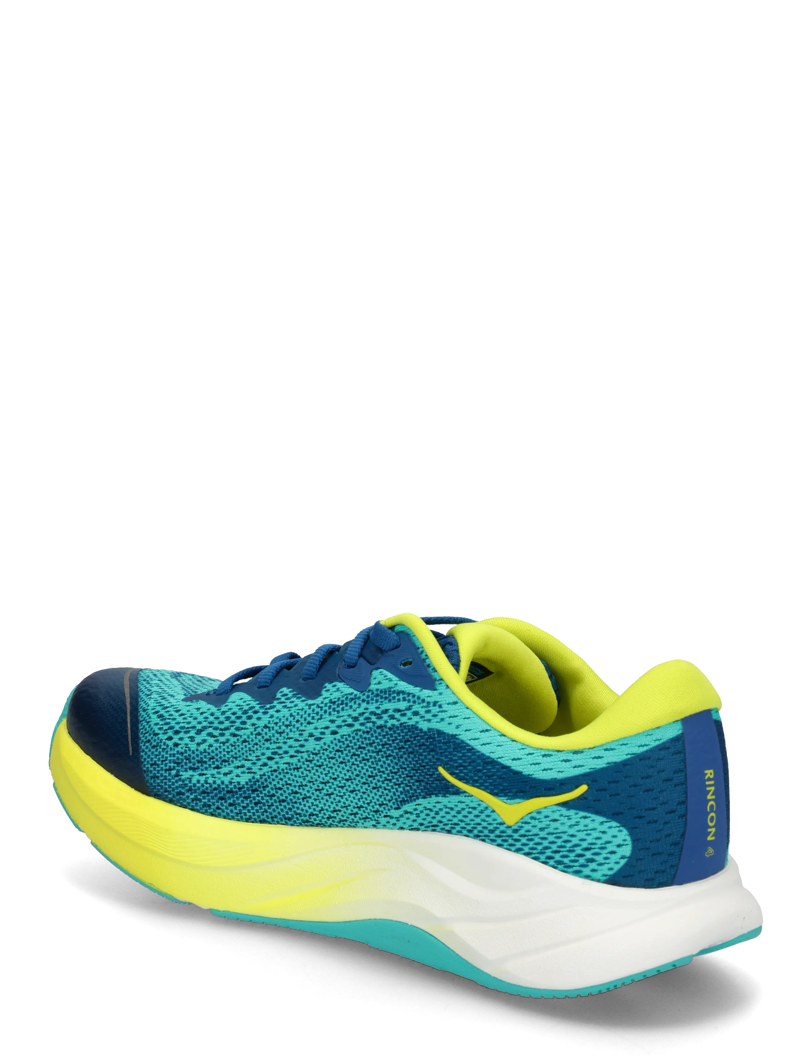 HOKA - Rincon 4 Big Kids - løbesko - electric aqua / neon hoka citrus - 2