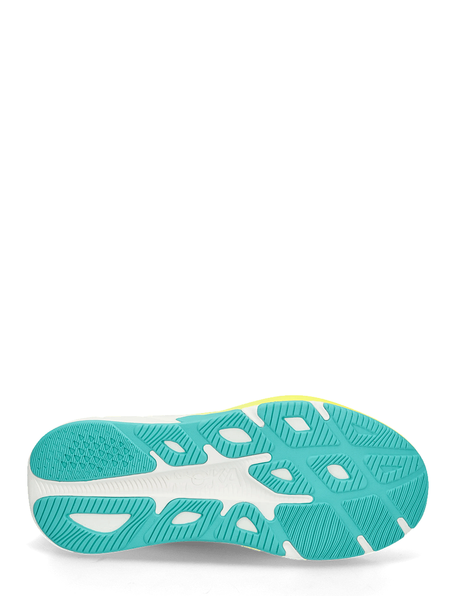HOKA - Rincon 4 Big Kids - løbesko - electric aqua / neon hoka citrus - 4