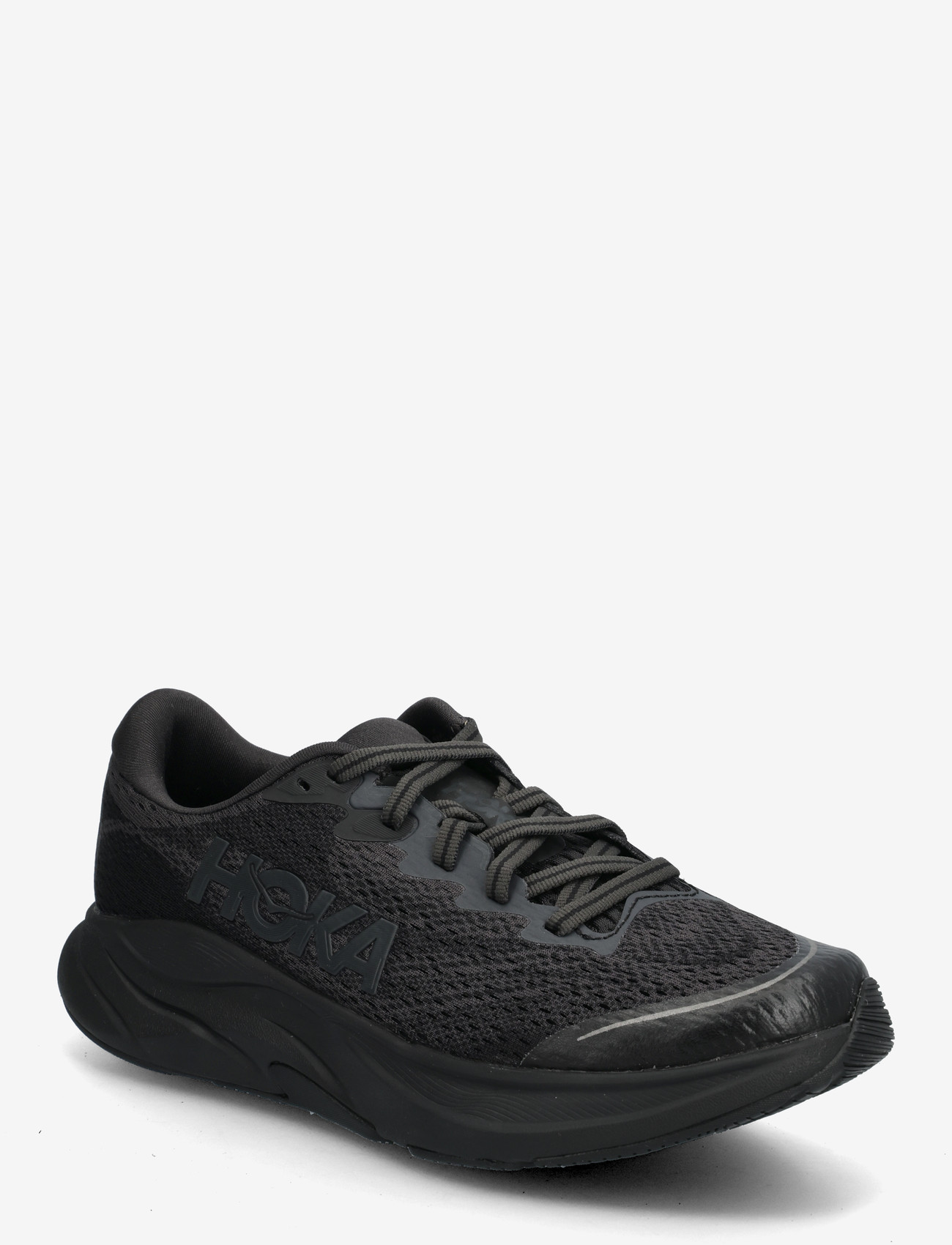 HOKA - Y RINCON 4 BIG KIDS - løbesko - black / black - 0