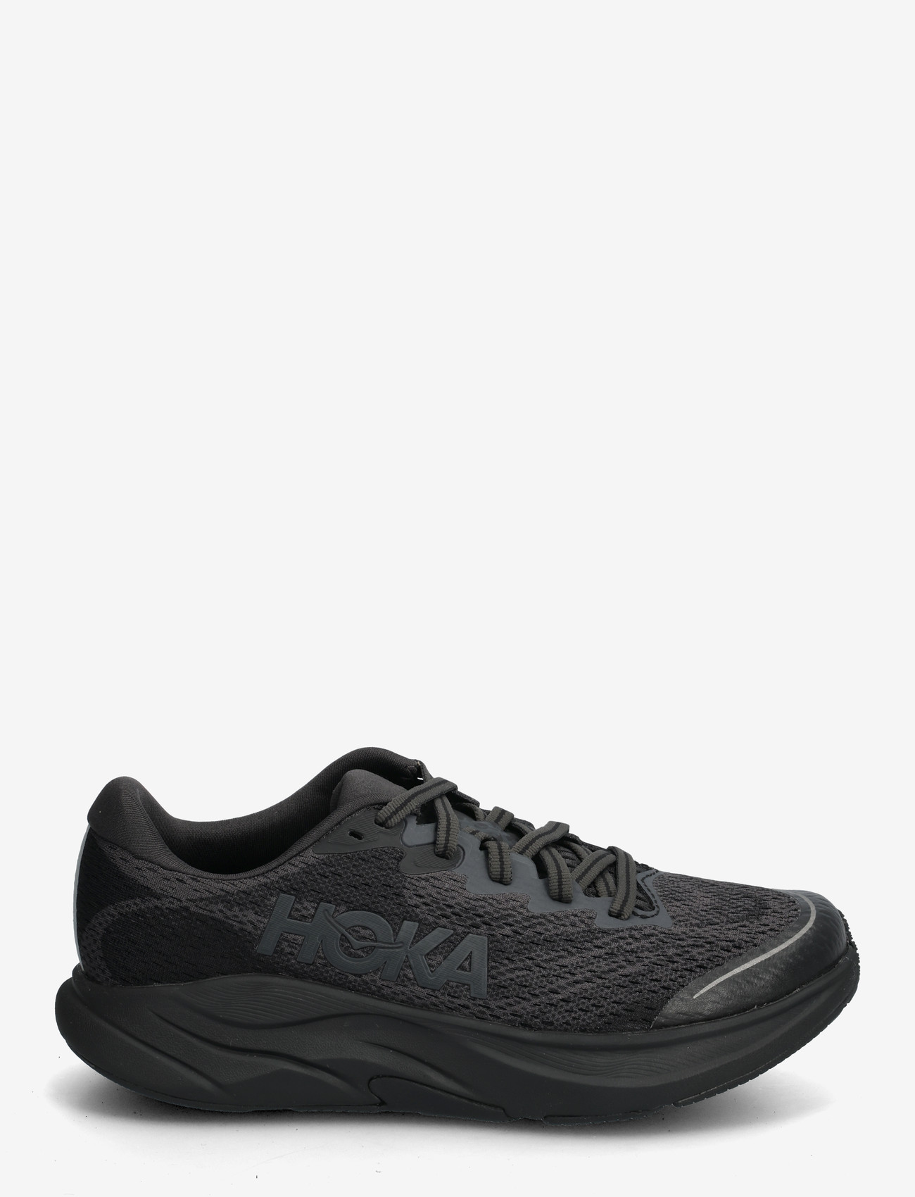 HOKA - Y RINCON 4 BIG KIDS - løbesko - black / black - 2