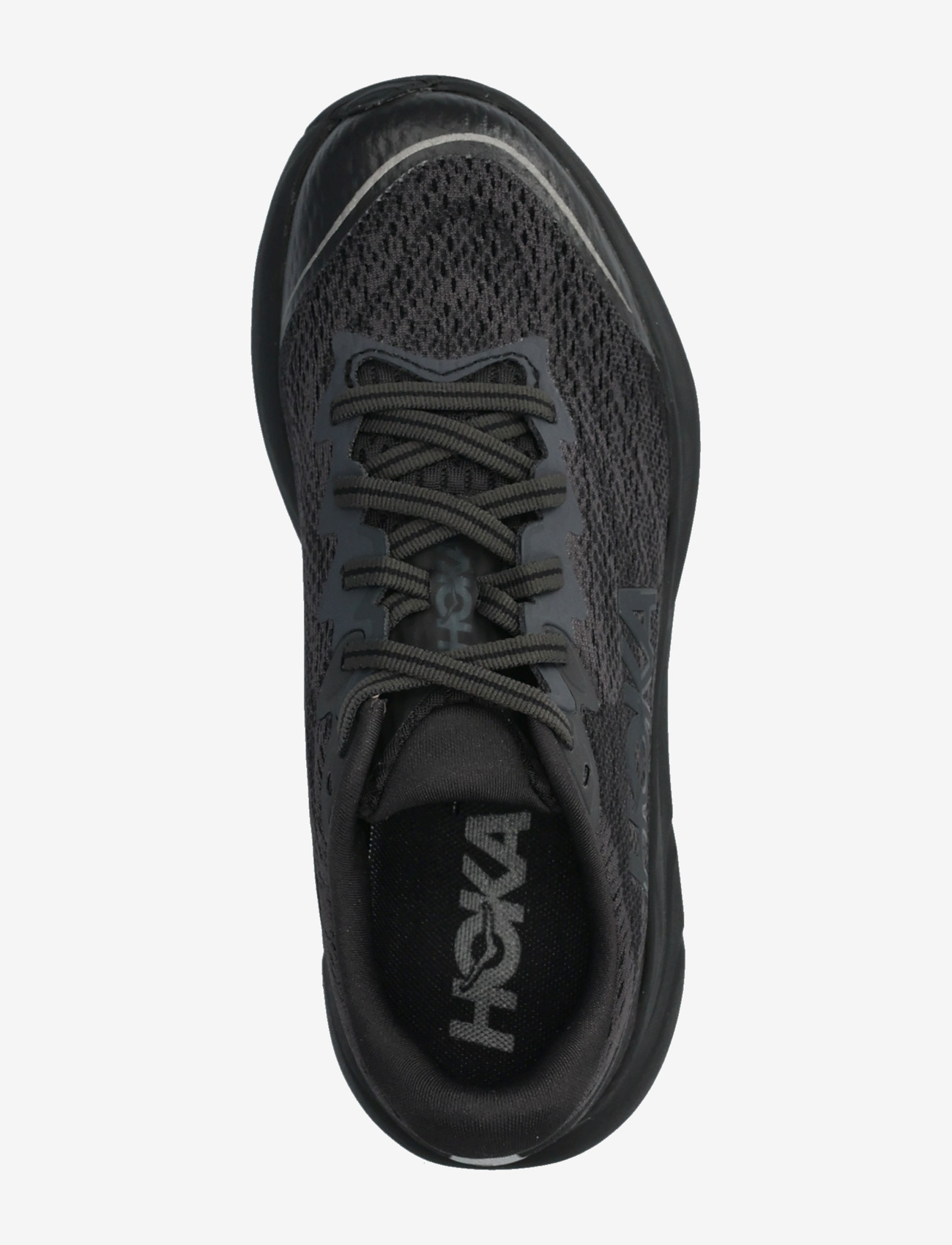 HOKA - Y RINCON 4 BIG KIDS - løbesko - black / black - 3