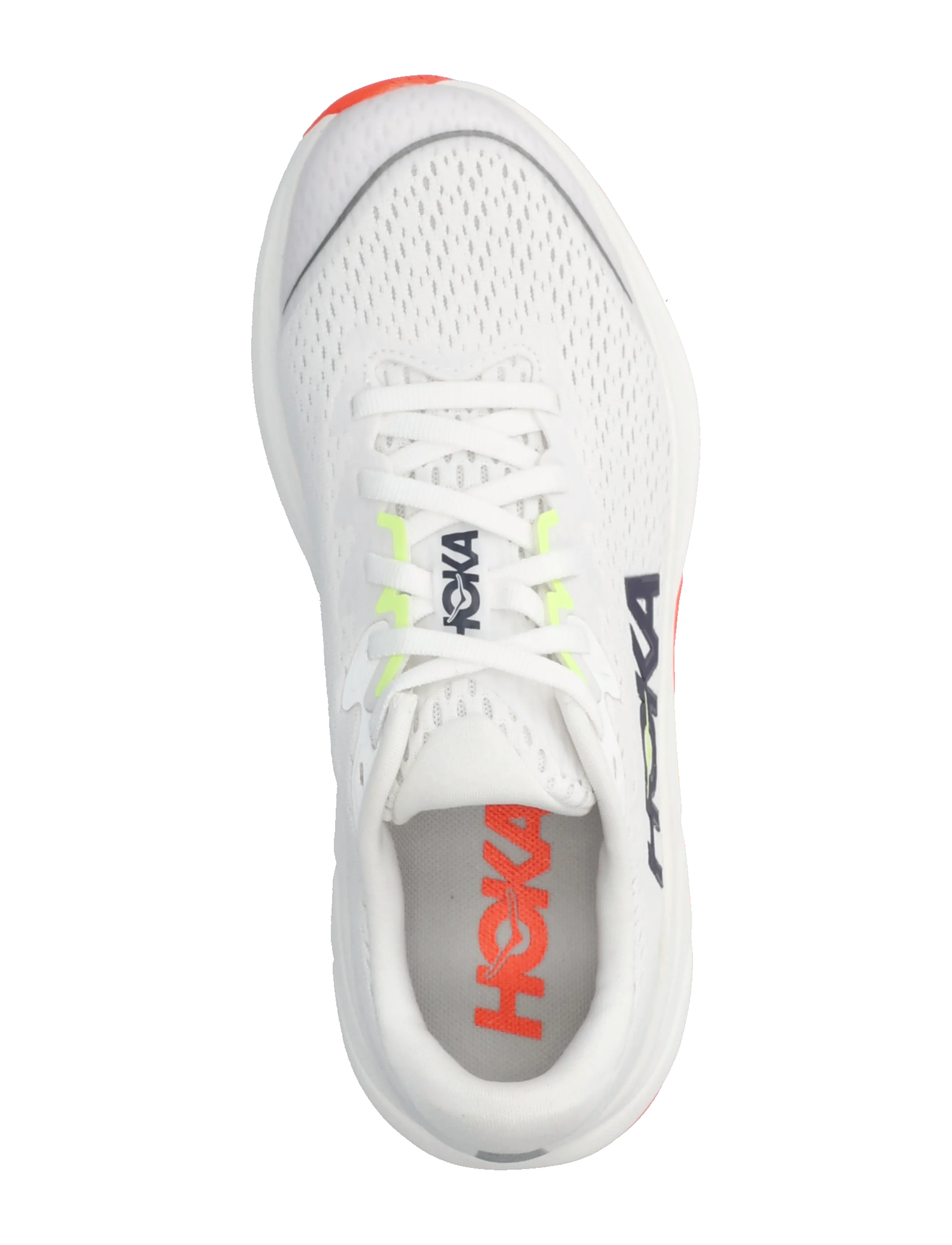 HOKA - Y RINCON 4 BIG KIDS - running shoes - frost / neon yuzu - 3