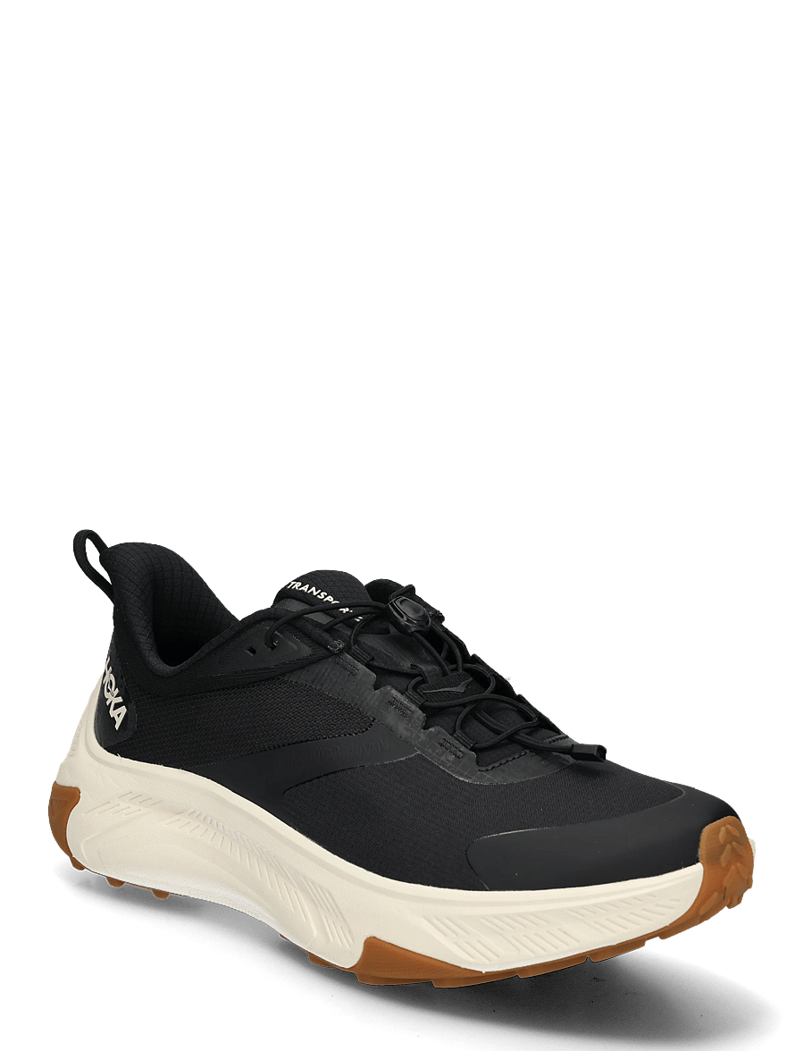 HOKA - Transport 2 - hiking shoes - black / alabaster - 0