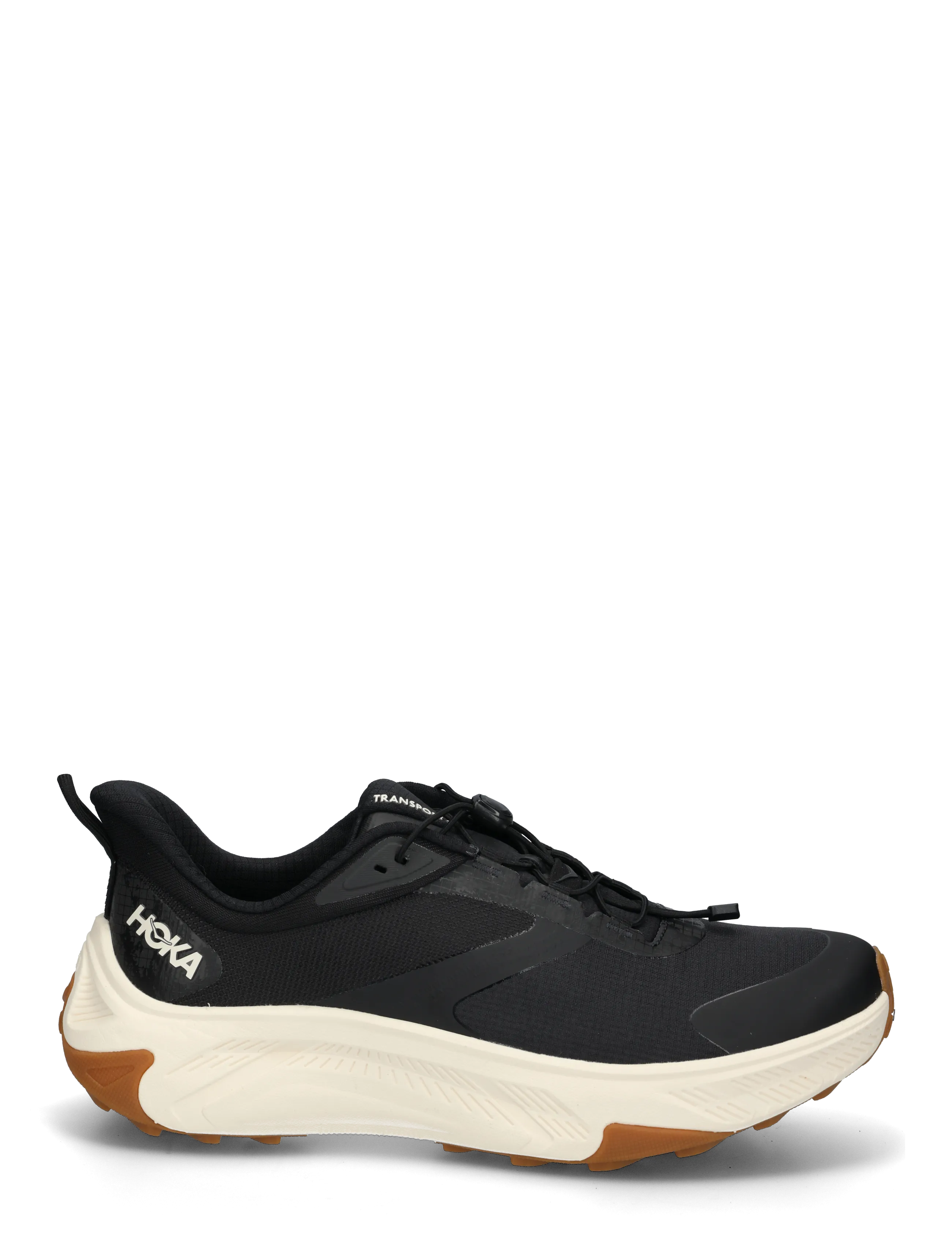 HOKA - Transport 2 - hiking shoes - black / alabaster - 1