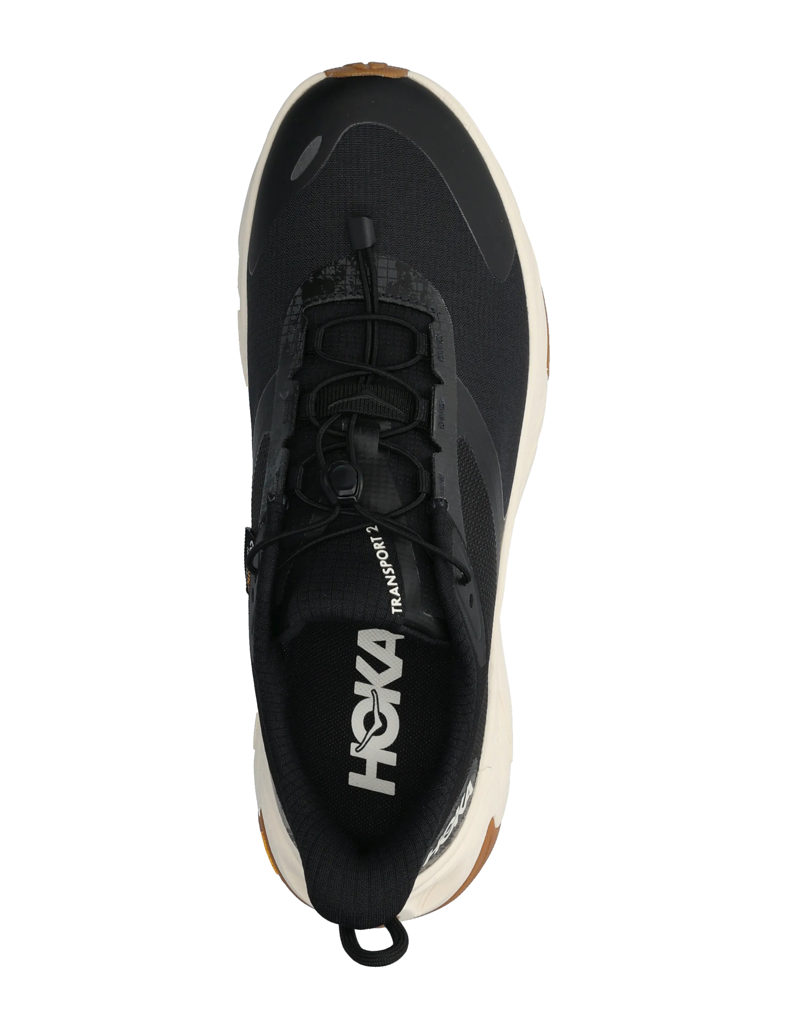 HOKA - Transport 2 - hiking shoes - black / alabaster - 3