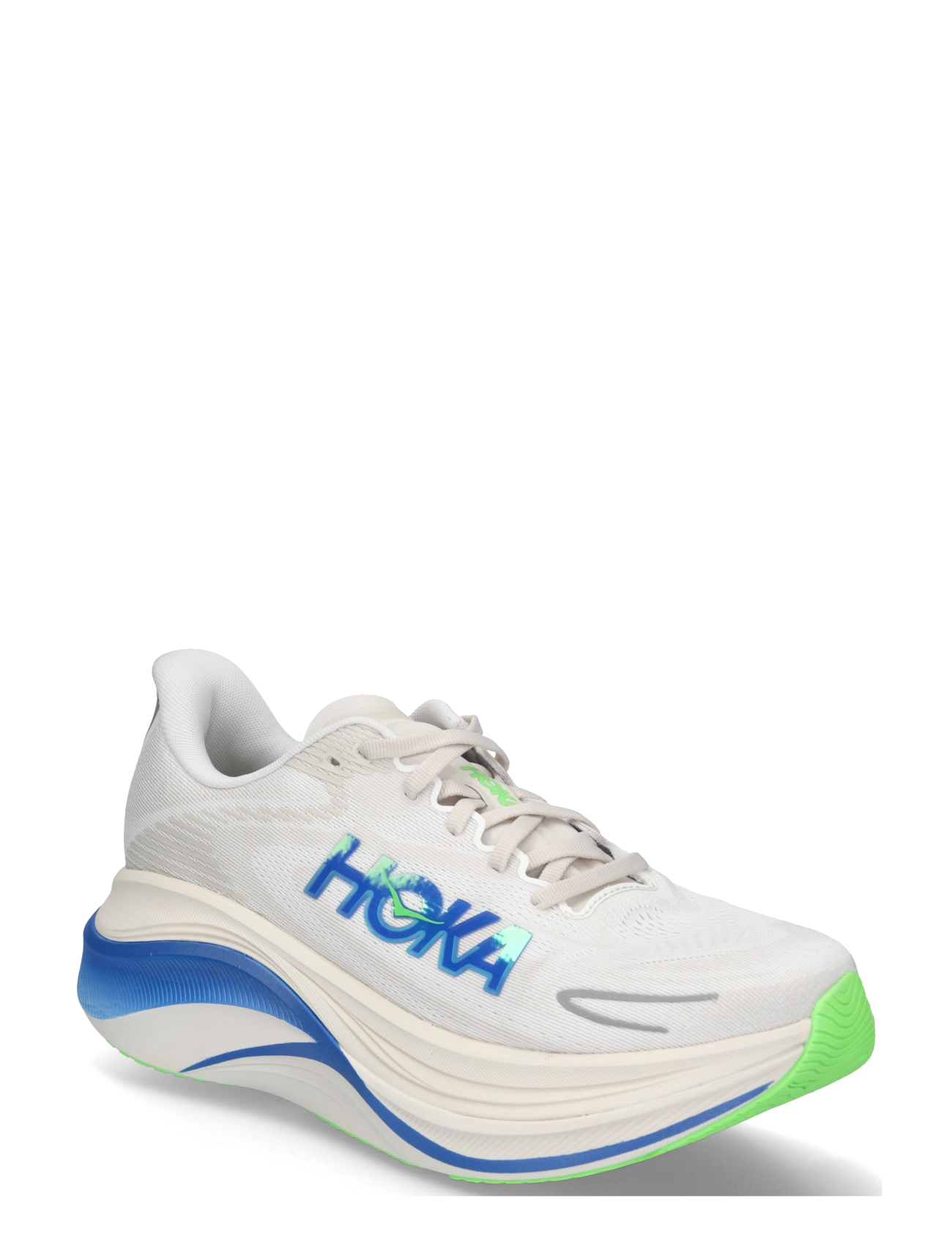 HOKA Skyward X 2 - Sko - GROUT / COBALT / cream