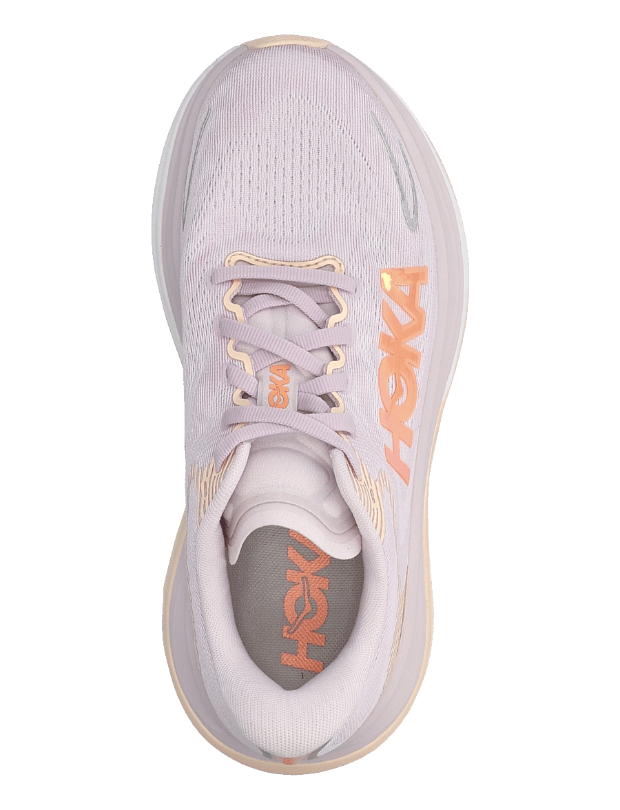 HOKA - Skyward X 2 - laufschuhe - lilac cream / tangerine glow - 3