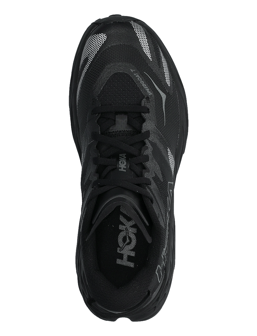 HOKA - Speedgoat 7 - løbesko - black / outer orbit - 3