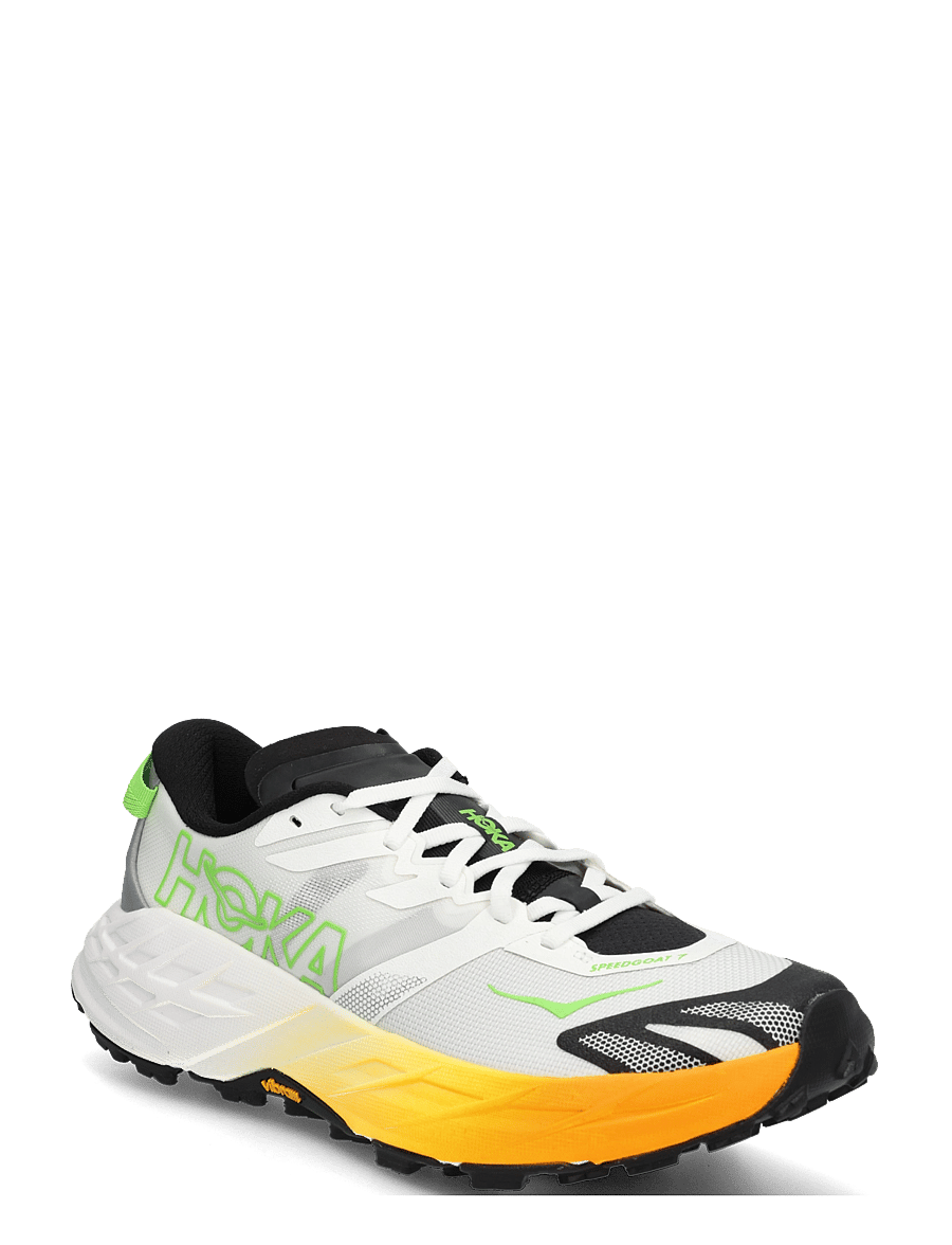 HOKA - Speedgoat 7 - løbesko - frost / neon tangerine - 0