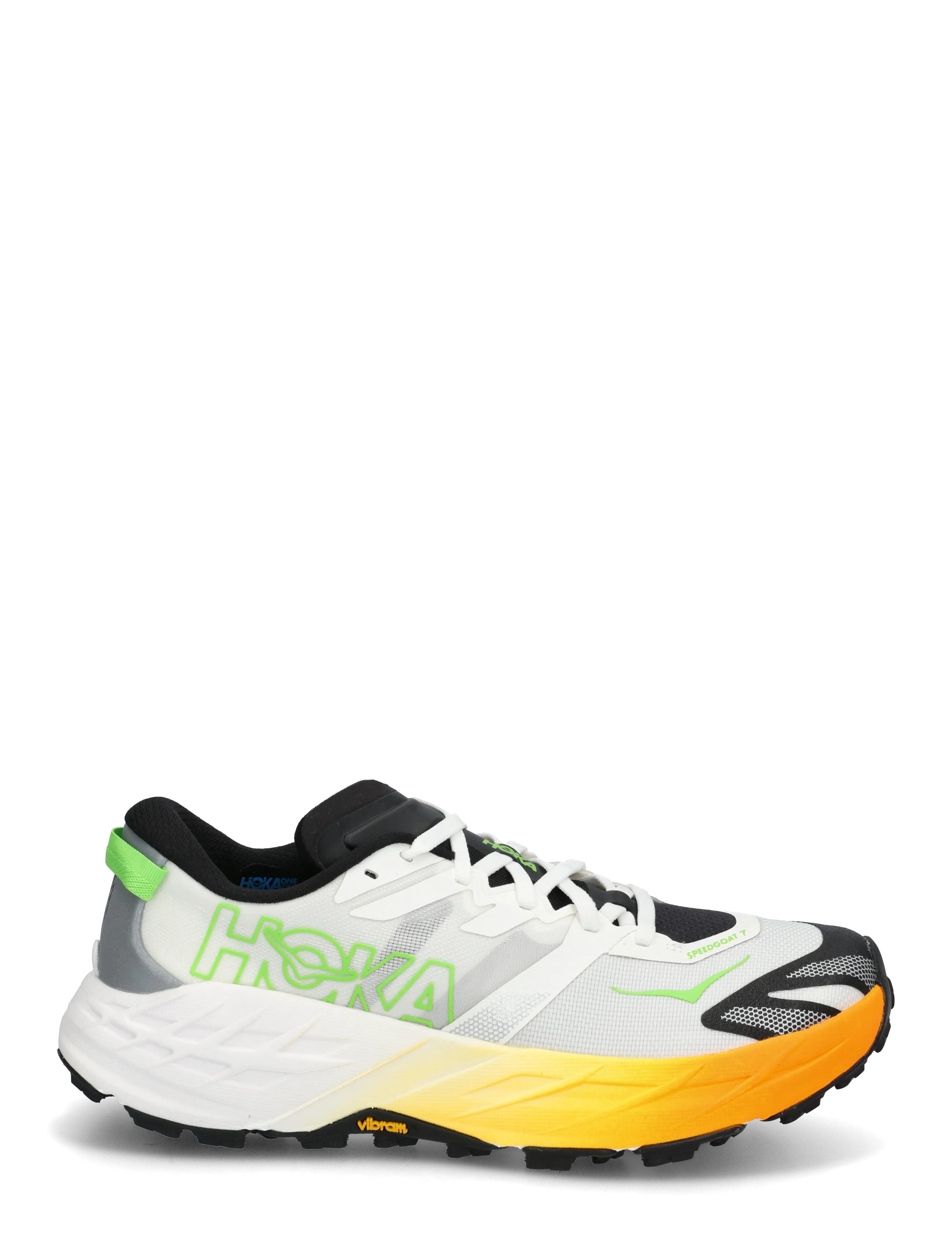 HOKA - Speedgoat 7 - running shoes - frost / neon tangerine - 1