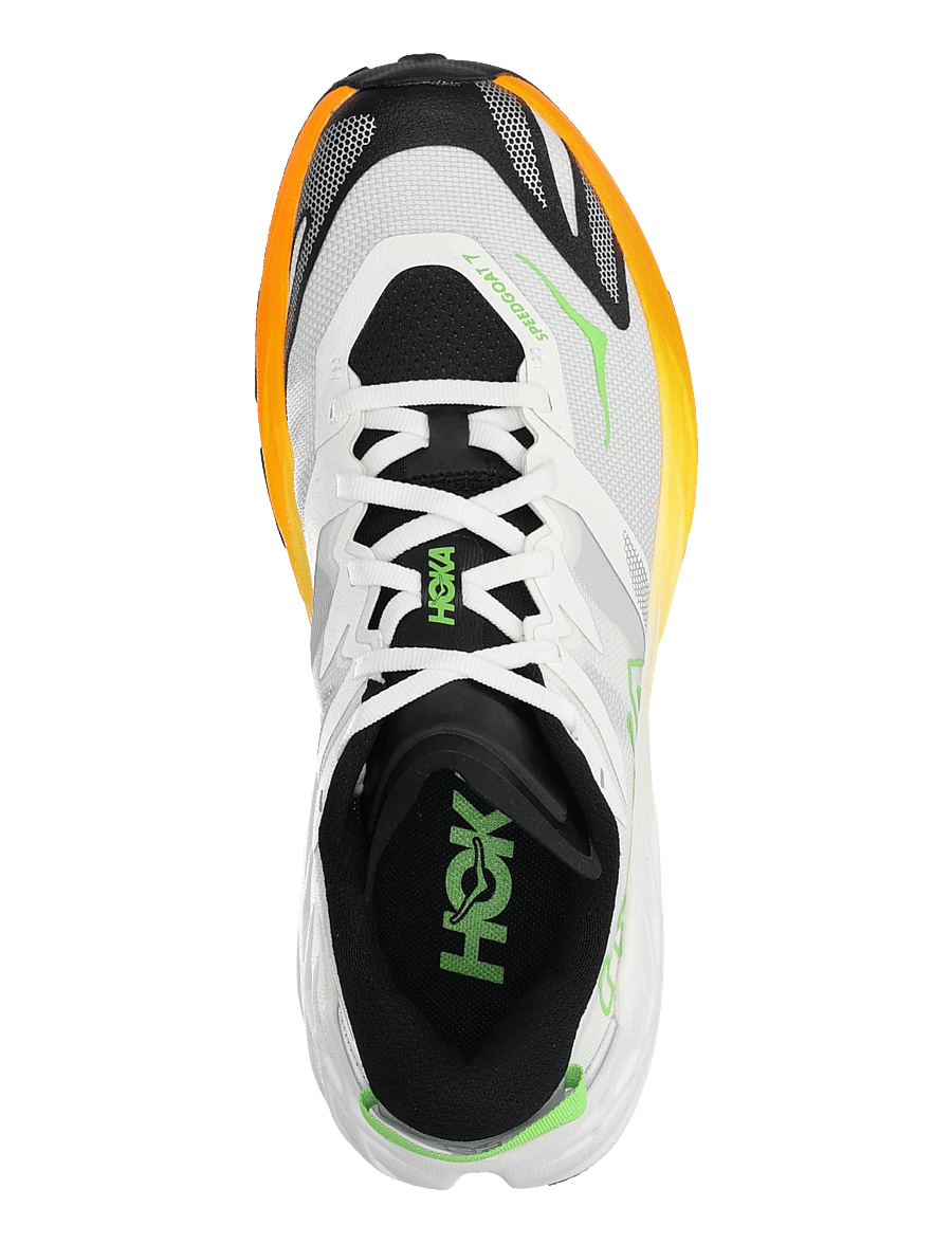 HOKA - Speedgoat 7 - løbesko - frost / neon tangerine - 3