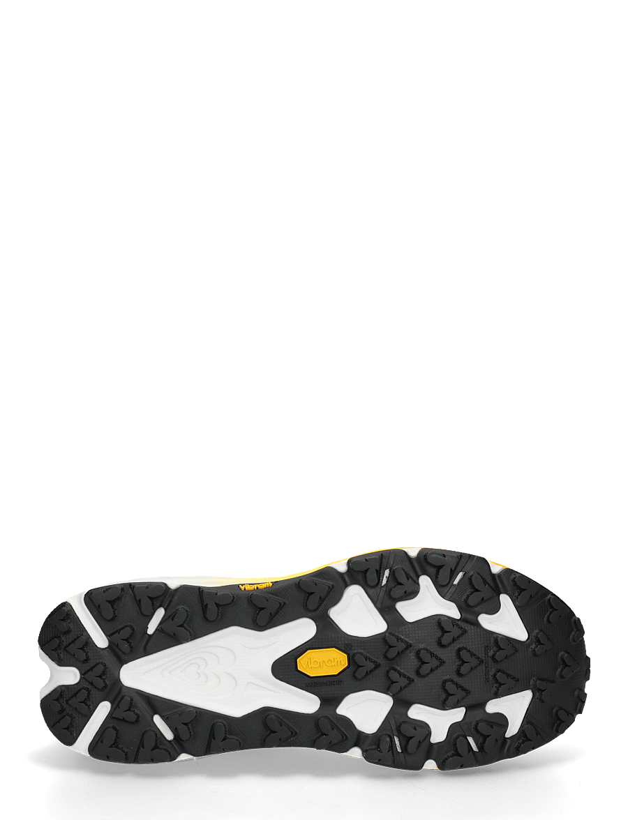 HOKA - Speedgoat 7 - running shoes - frost / neon tangerine - 4