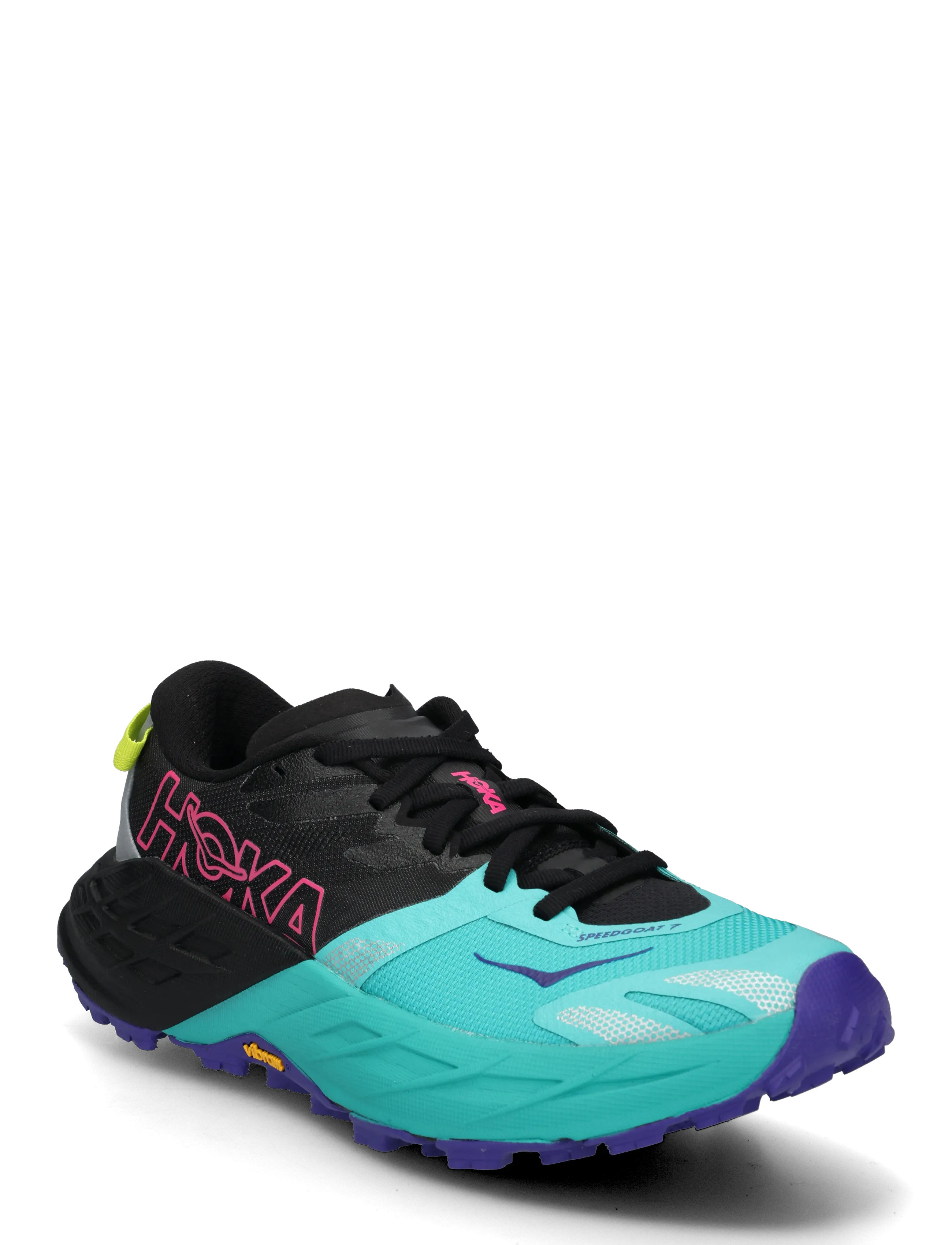 HOKA Speedgoat 7 - Vaata kõiki - BLACK / ELECTRIC AQUA / black