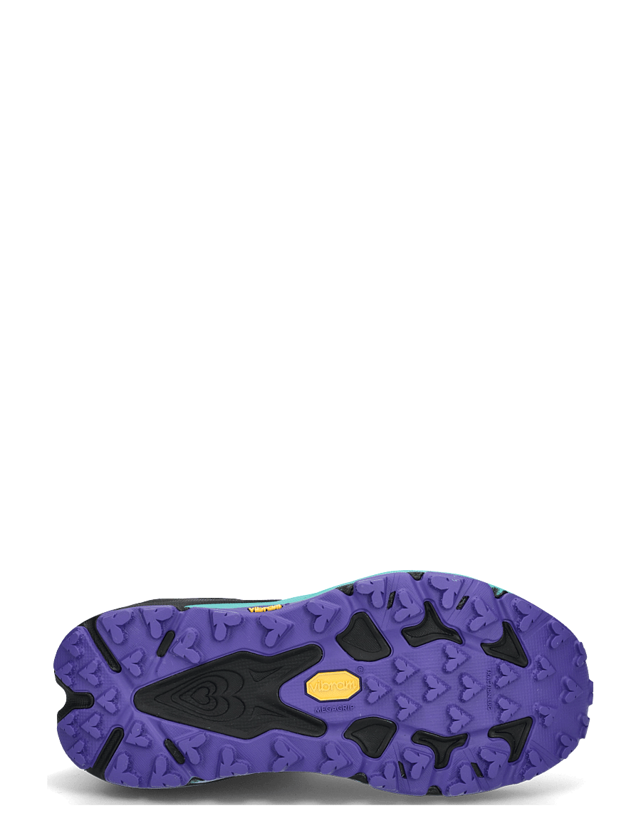HOKA - Speedgoat 7 - löparskor - black / electric aqua - 4