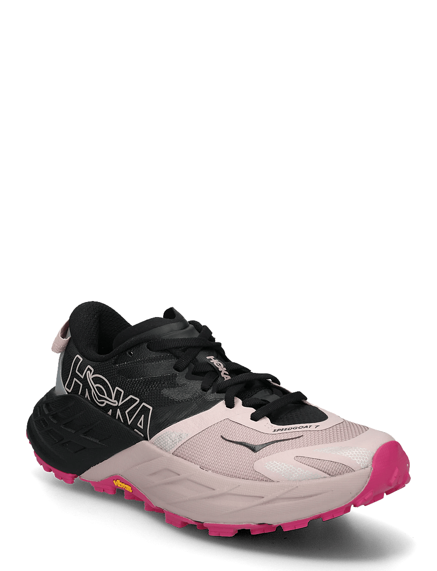 HOKA - Speedgoat 7 - løbesko - black / pink opal - 0