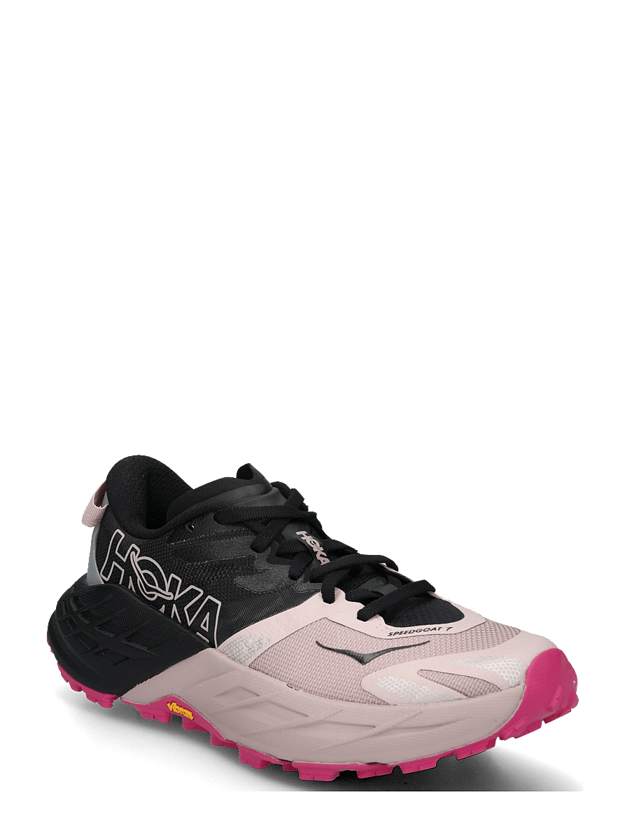 HOKA - Speedgoat 7 - löparskor - black / pink opal - 0