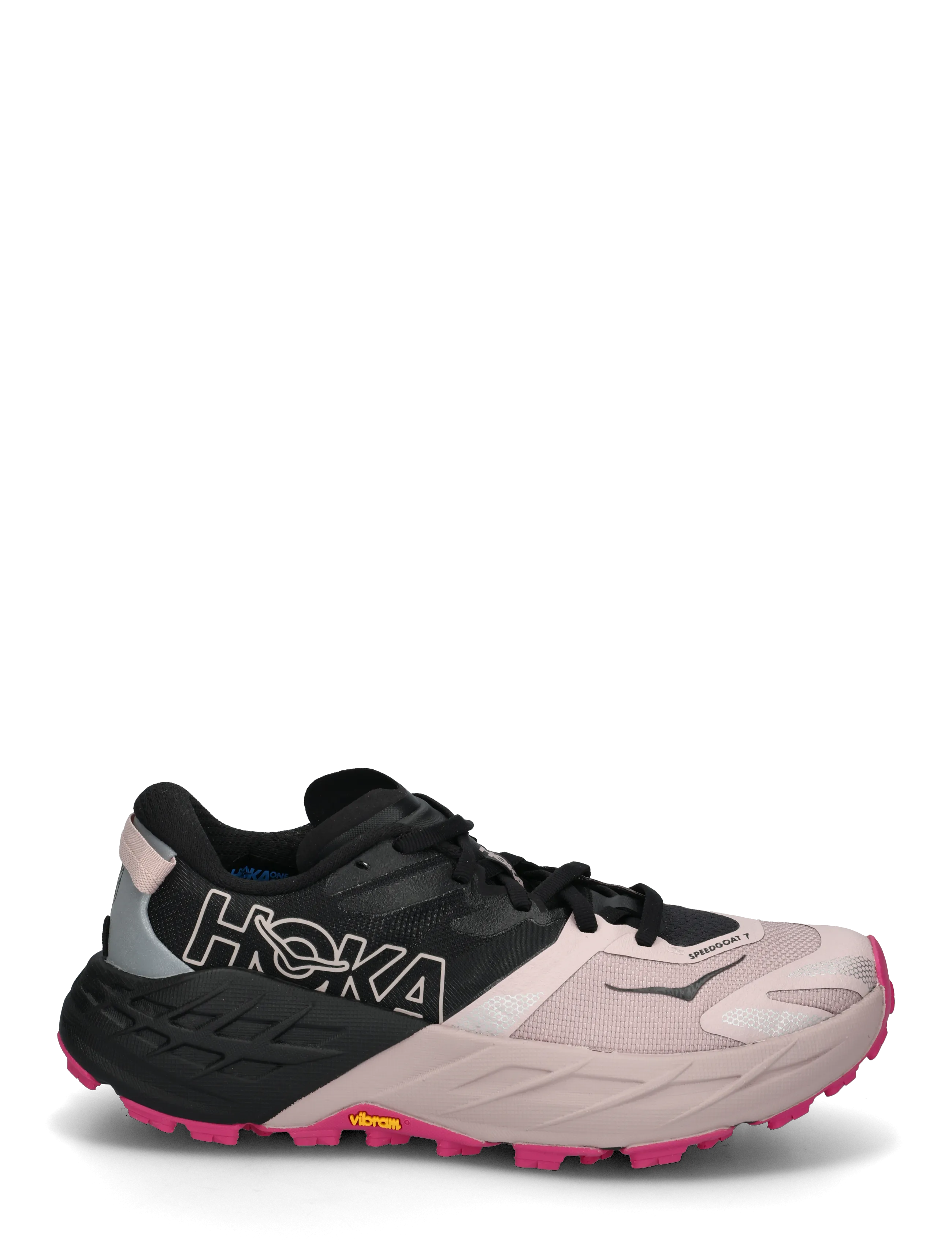 HOKA - Speedgoat 7 - løbesko - black / pink opal - 1