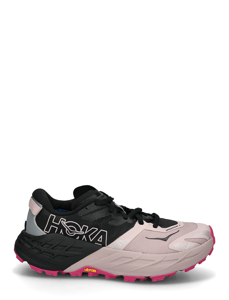 HOKA - Speedgoat 7 - løbesko - black / pink opal - 1