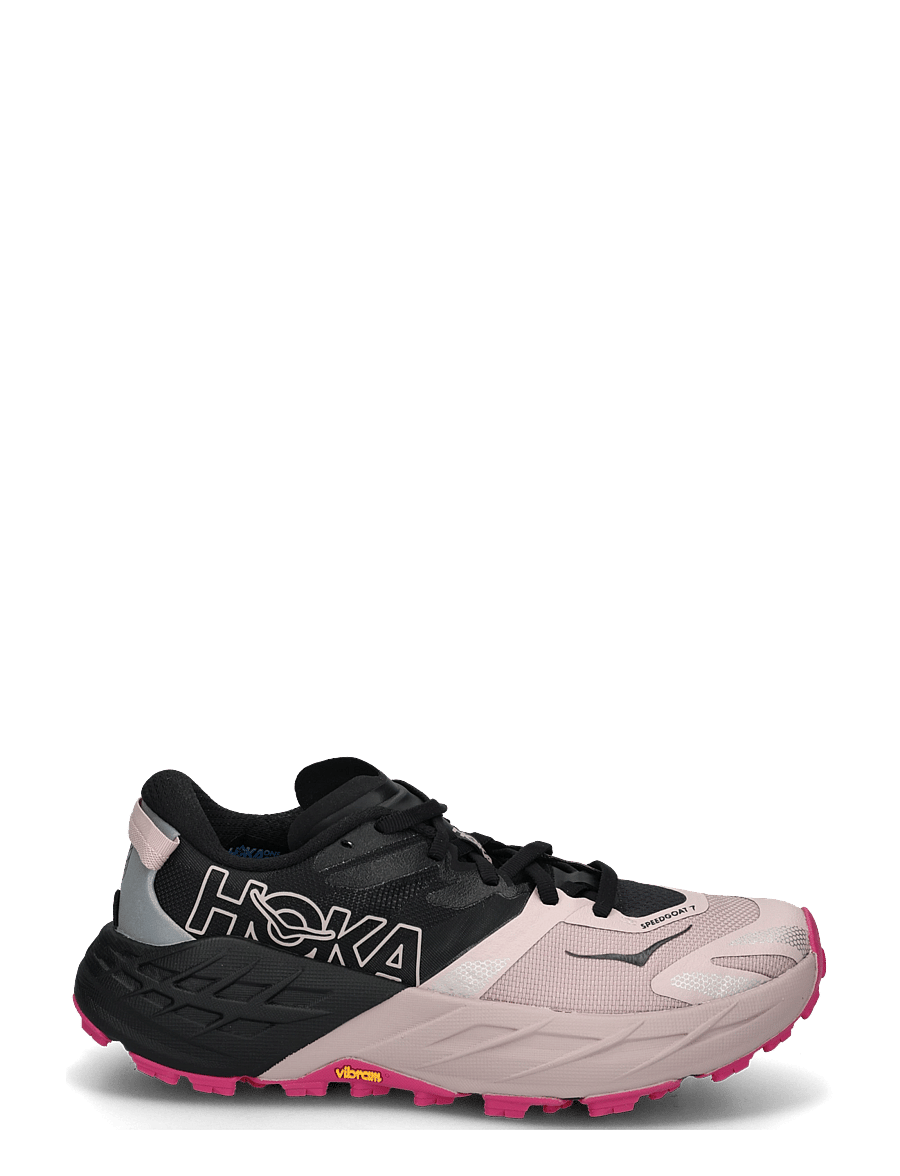 HOKA - Speedgoat 7 - löparskor - black / pink opal - 1