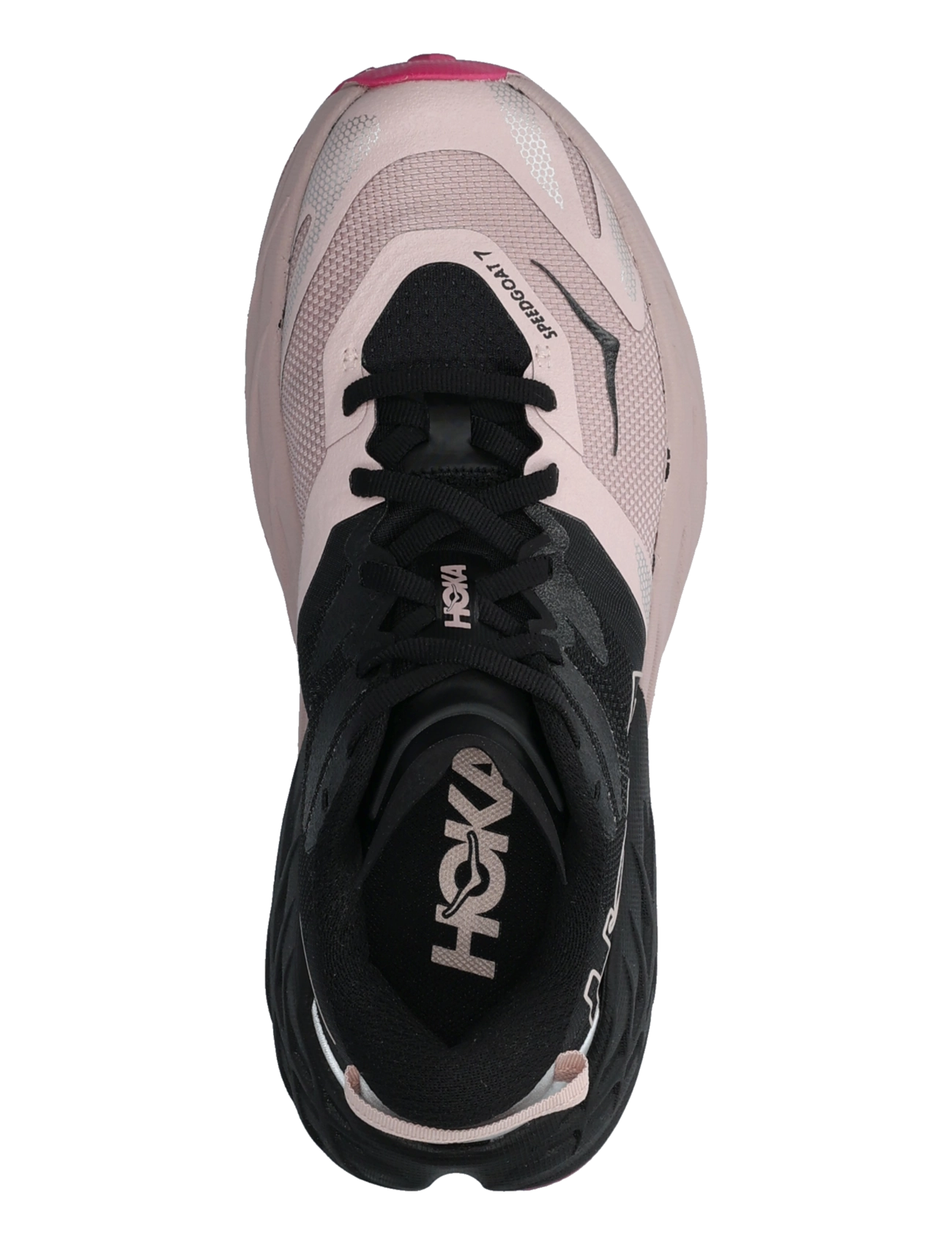 HOKA - Speedgoat 7 - löparskor - black / pink opal - 3