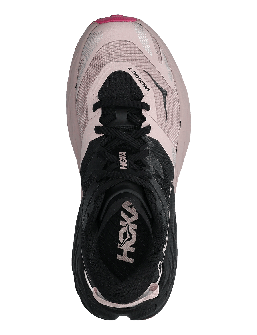 HOKA - Speedgoat 7 - löparskor - black / pink opal - 3