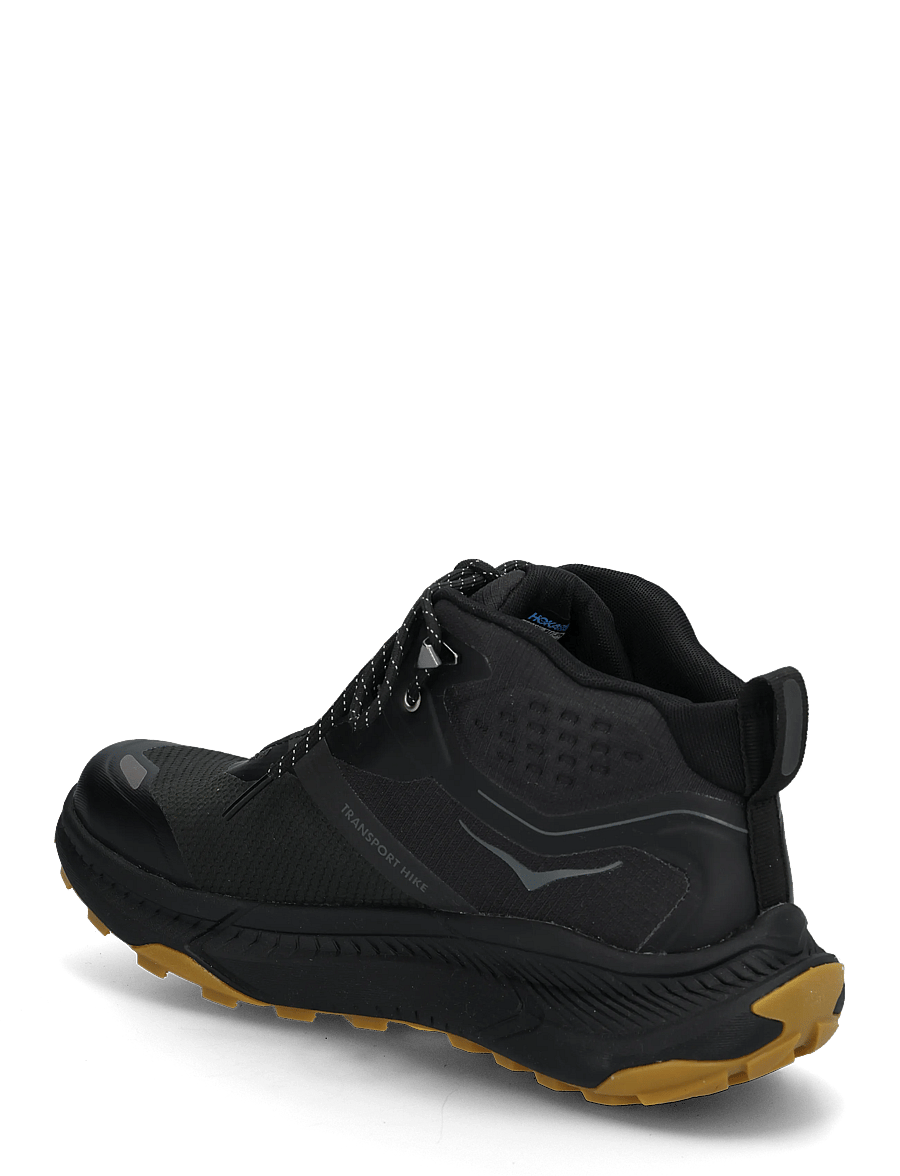 HOKA - Transport Hike GTX - hiking shoes - black / black - 2