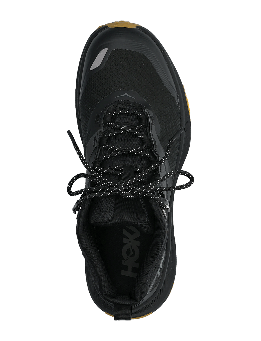HOKA - Transport Hike GTX - hiking shoes - black / black - 3