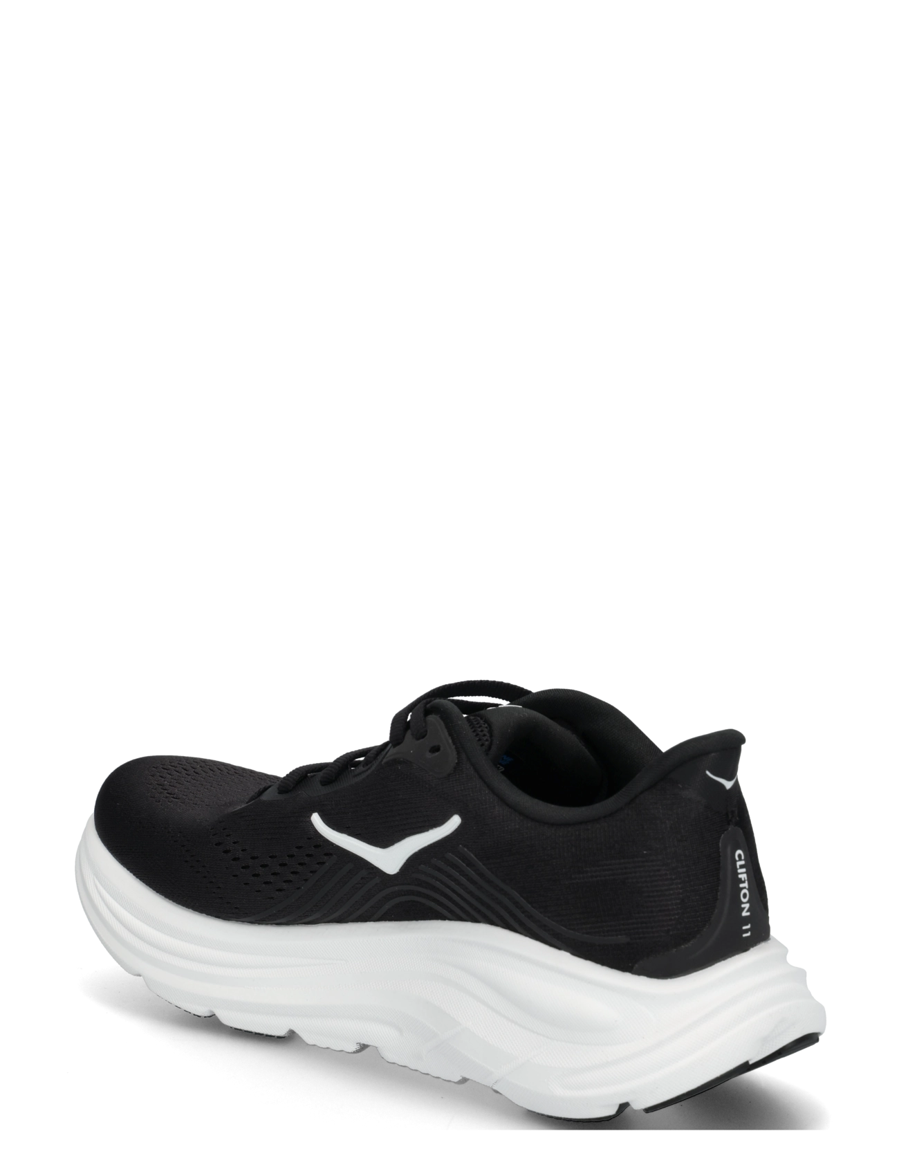 HOKA - W Clifton 11 - laufschuhe - black / white - 2